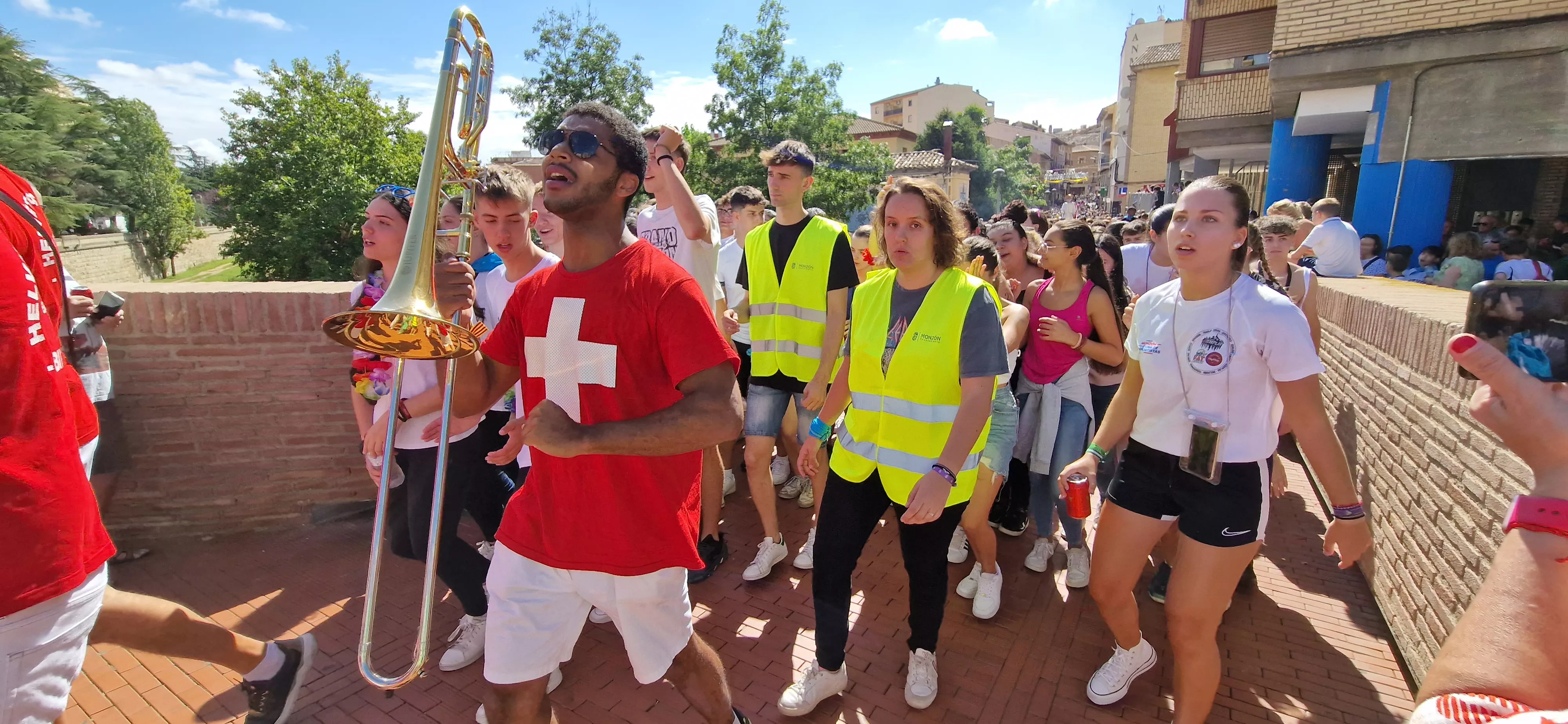 Comienzan las fiestas de Monzón 2023. Foto Myriam Martínez