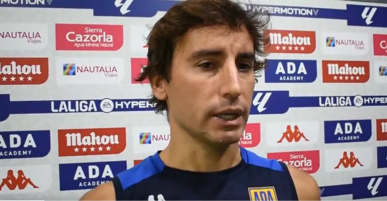 Pedro Mosquera, jugador del Alcorcón y ex del Huesca.