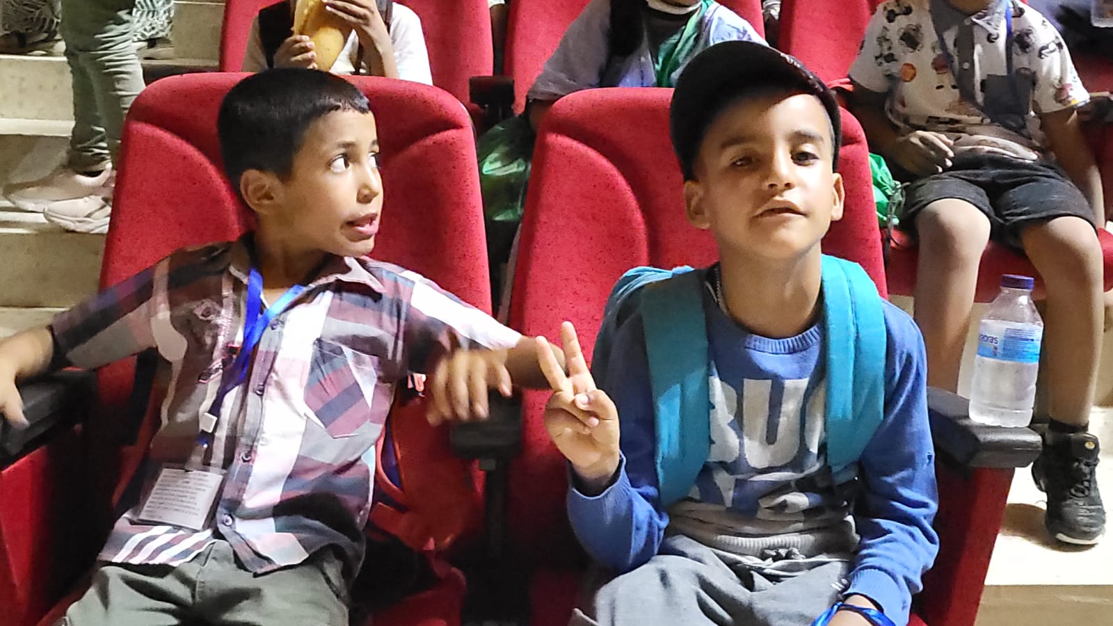 Niños saharauis con el programa de Alouda, vacaciones en paz