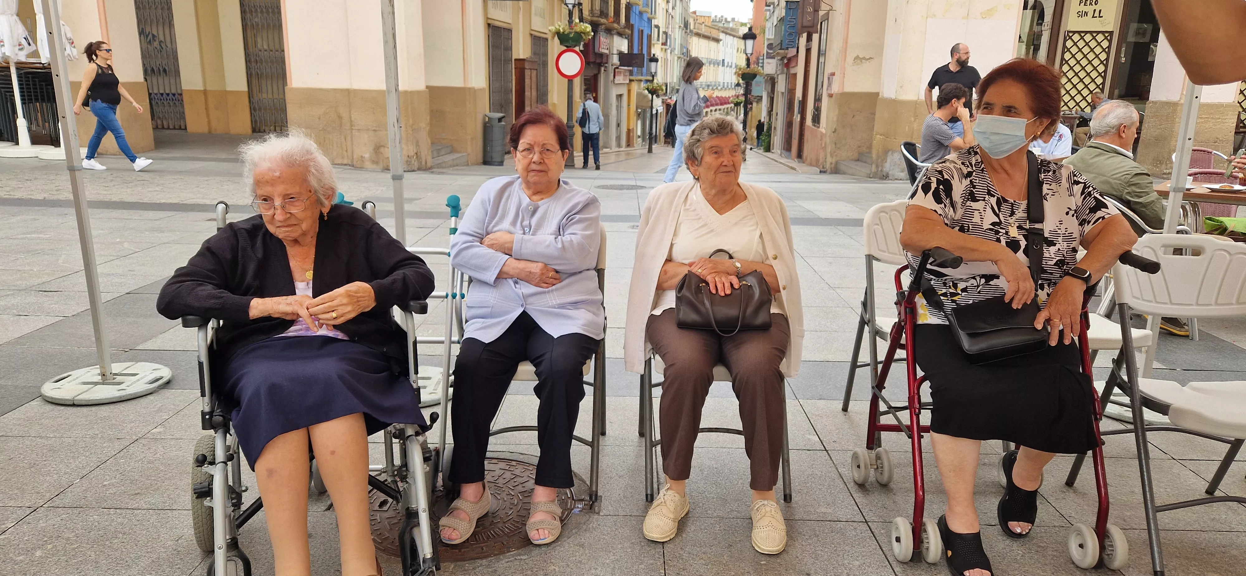 Día Mundial del Alzhéimer en Huesca. Foto Myriam Martínez 