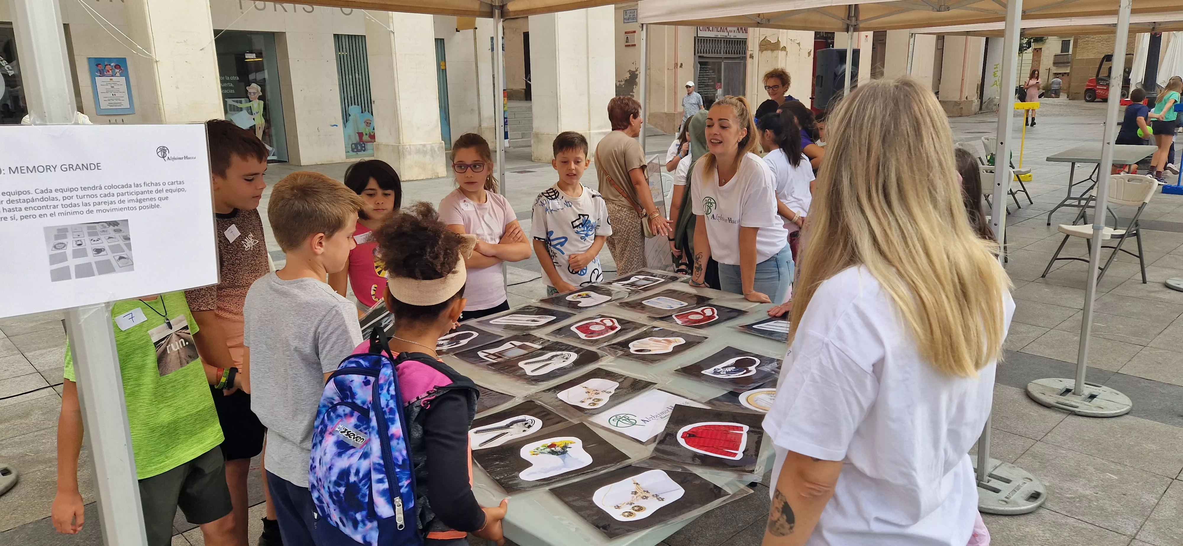 Día Mundial del Alzhéimer en Huesca. Foto Myriam Martínez 