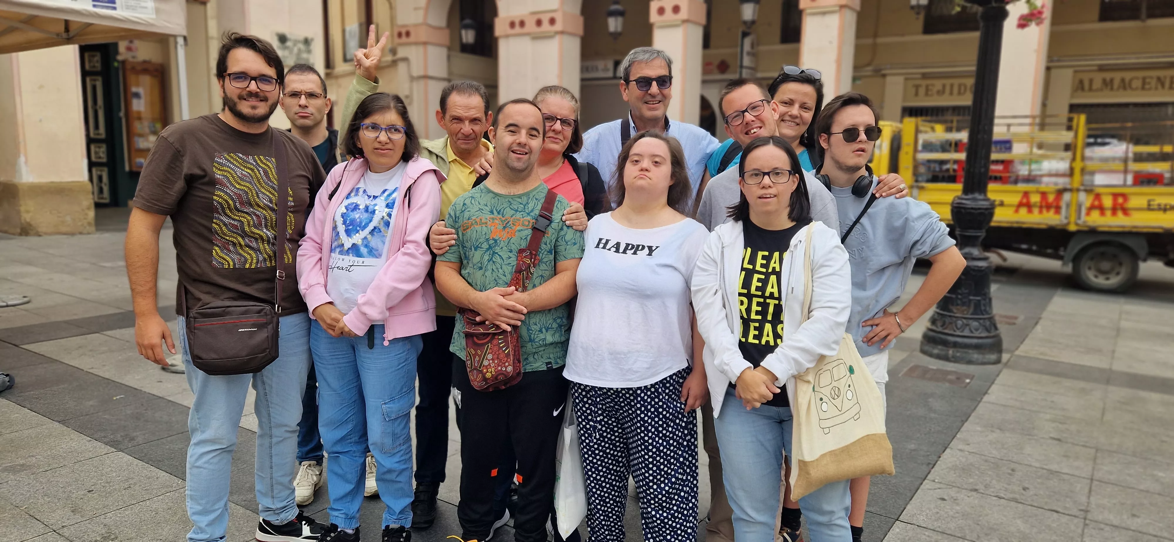 Down Huesca. Día Mundial del Alzhéimer en Huesca. Foto Myriam Martínez 