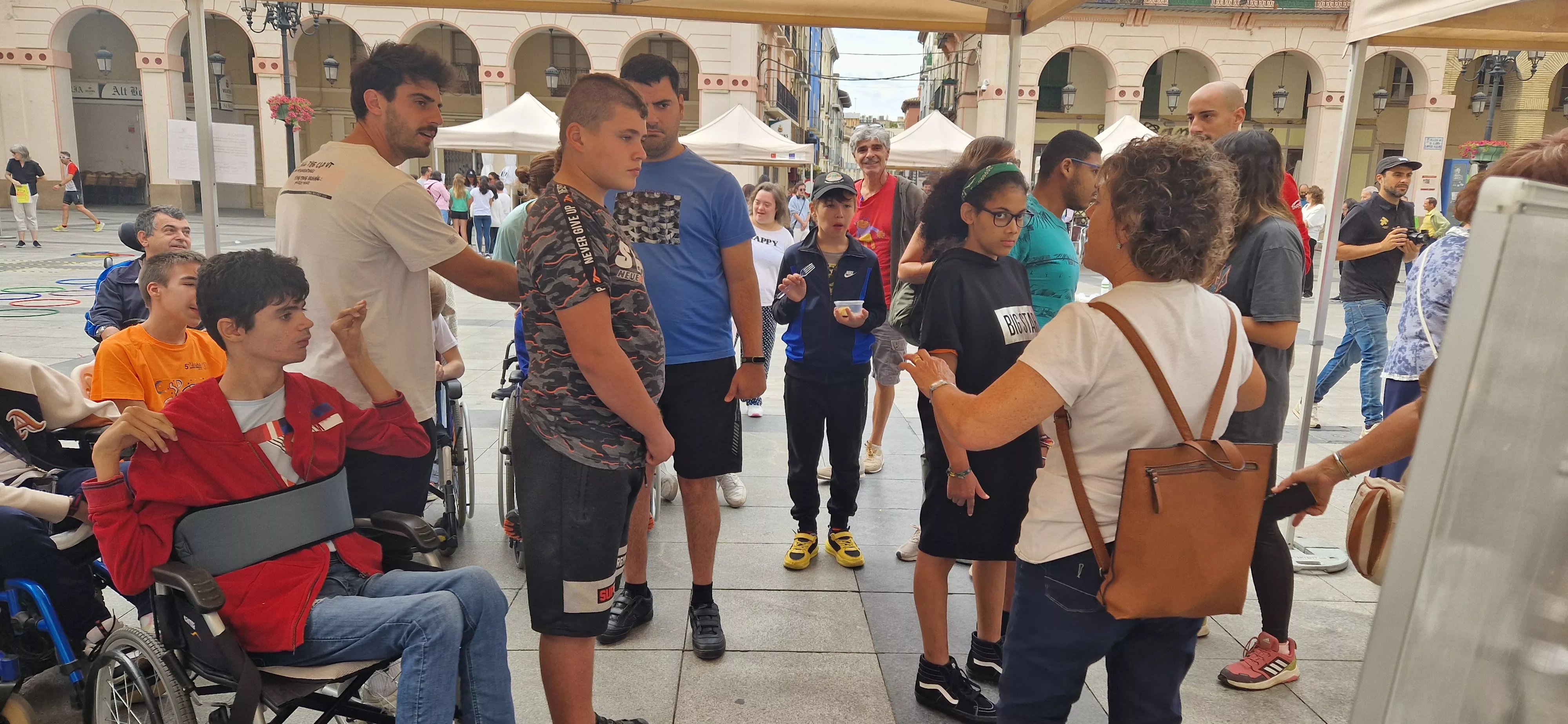 Día Mundial del Alzhéimer en Huesca. Foto Myriam Martínez 
