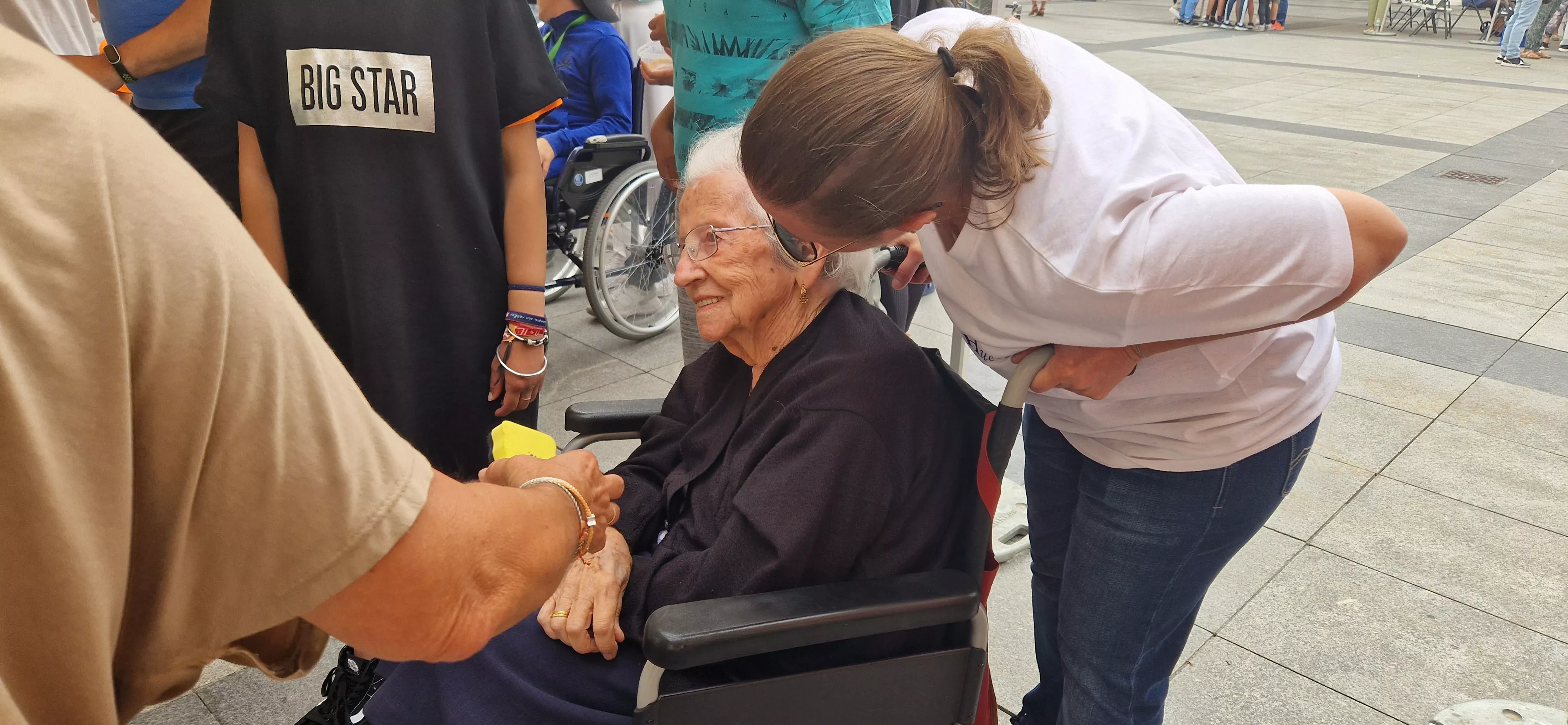 Día Mundial del Alzhéimer en Huesca. Foto Myriam Martínez 