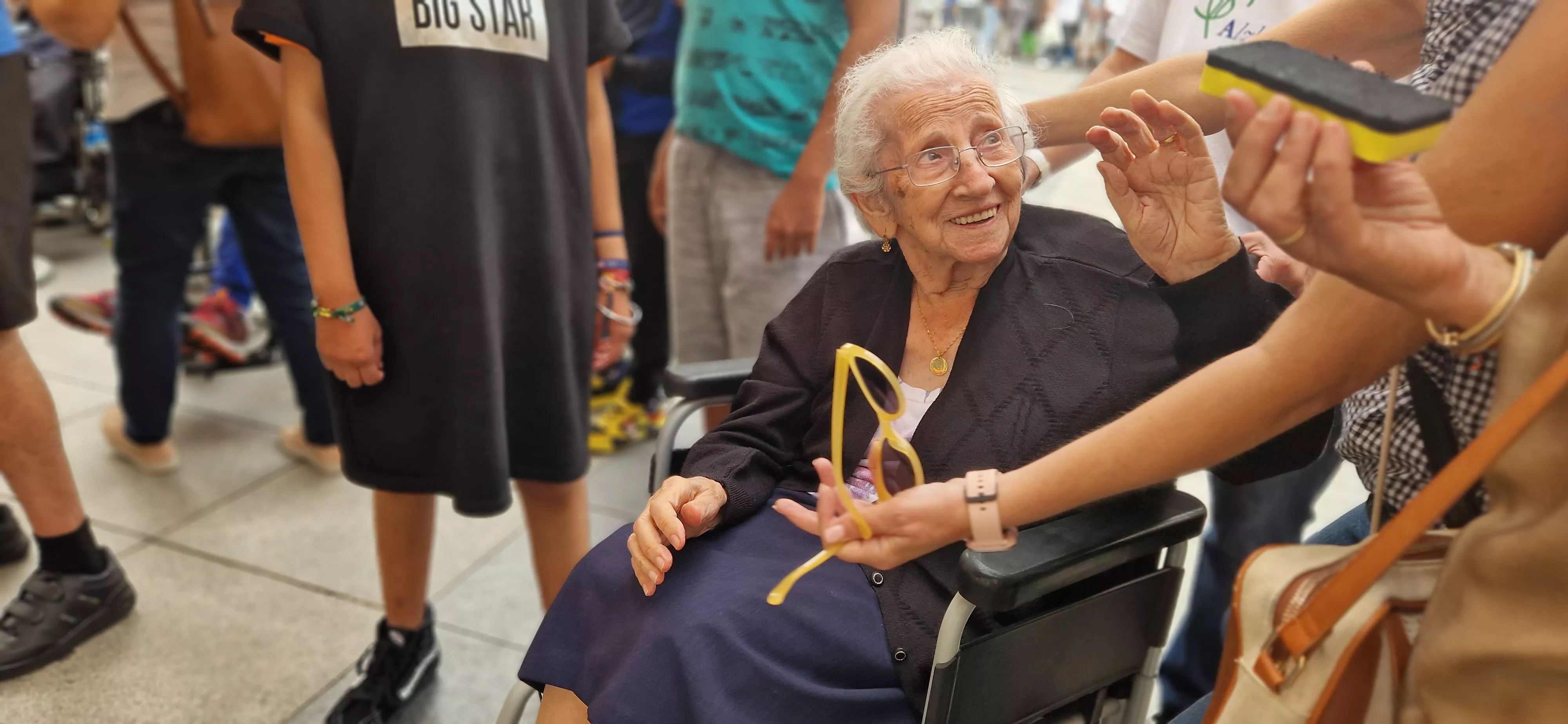 Día Mundial del Alzhéimer en Huesca. Foto Myriam Martínez 