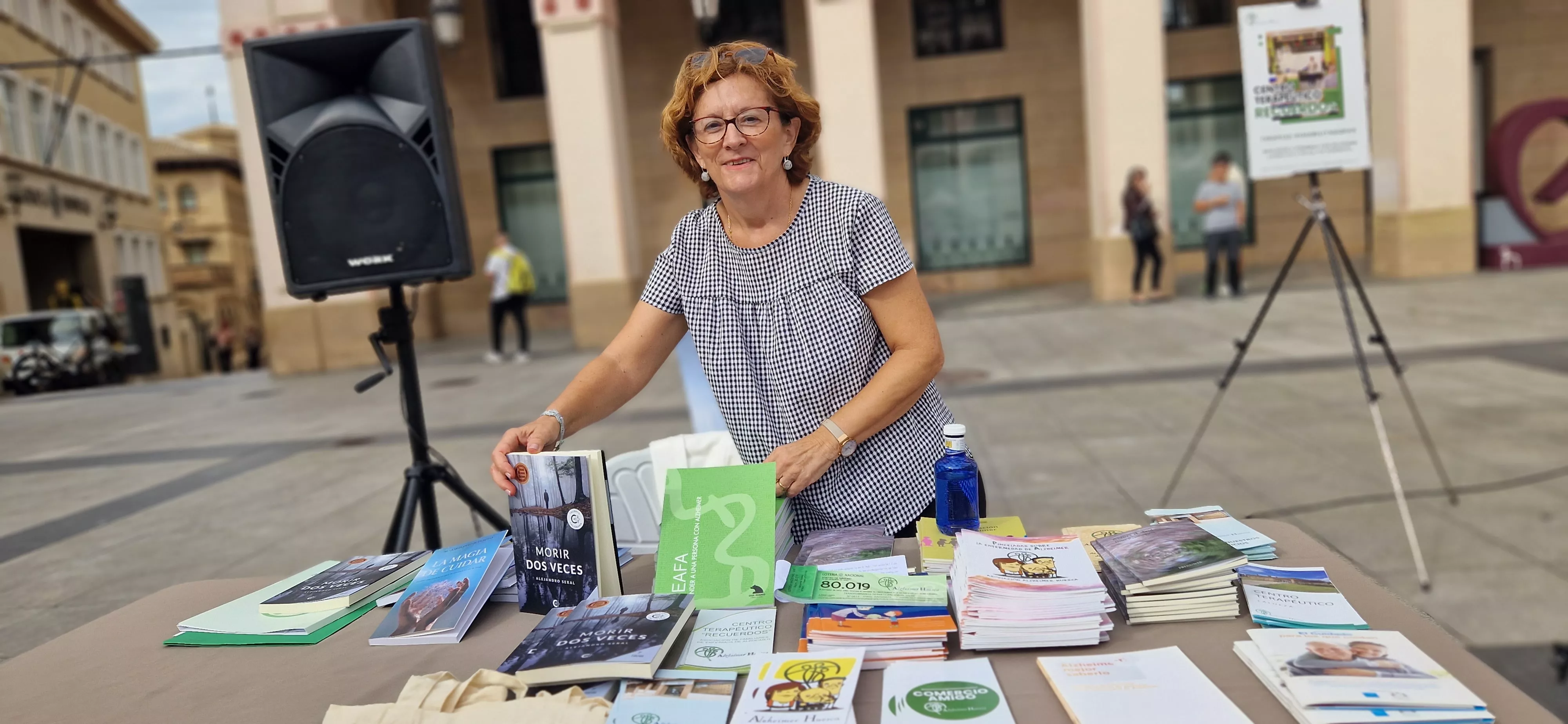 Día Mundial del Alzhéimer en Huesca. Foto Myriam Martínez 