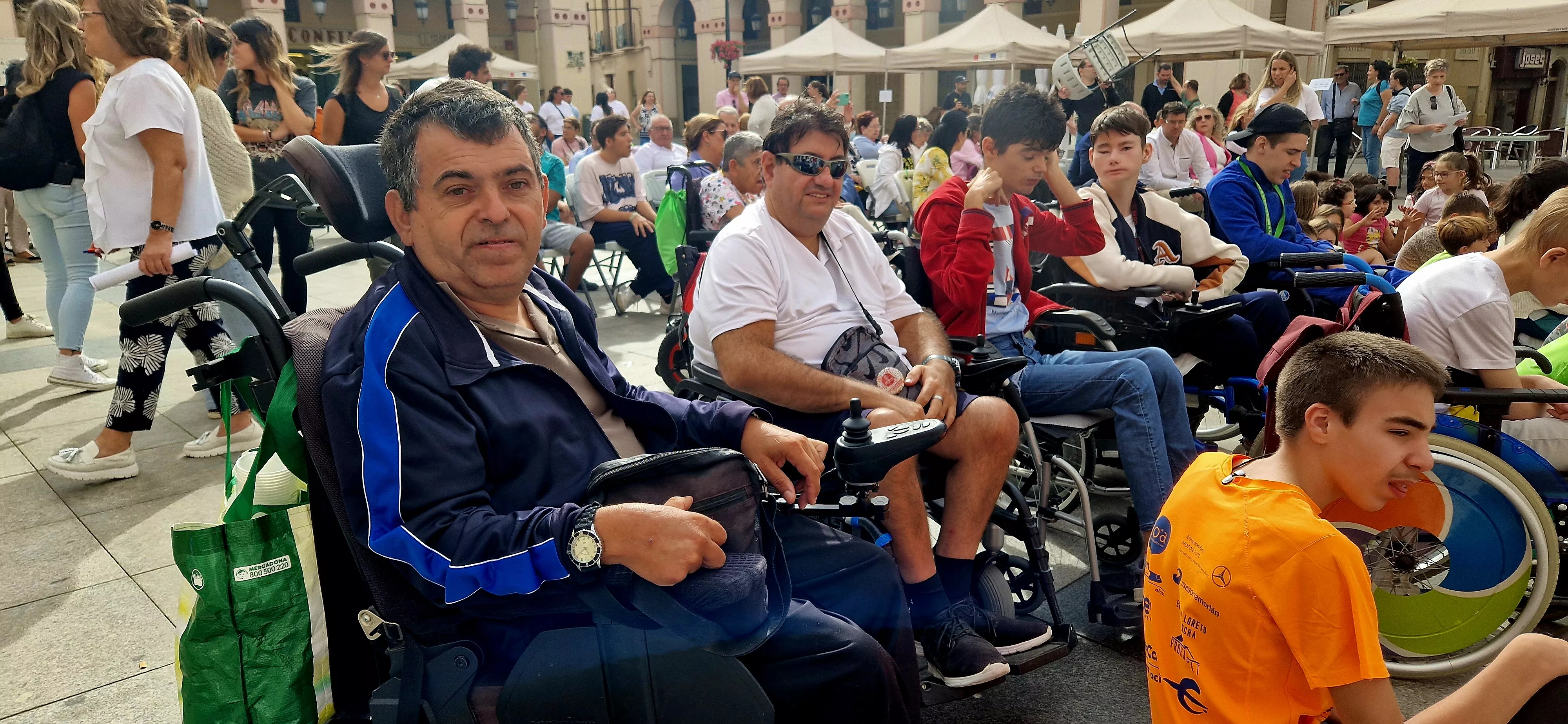 Día Mundial del Alzhéimer en Huesca. Foto Myriam Martínez 