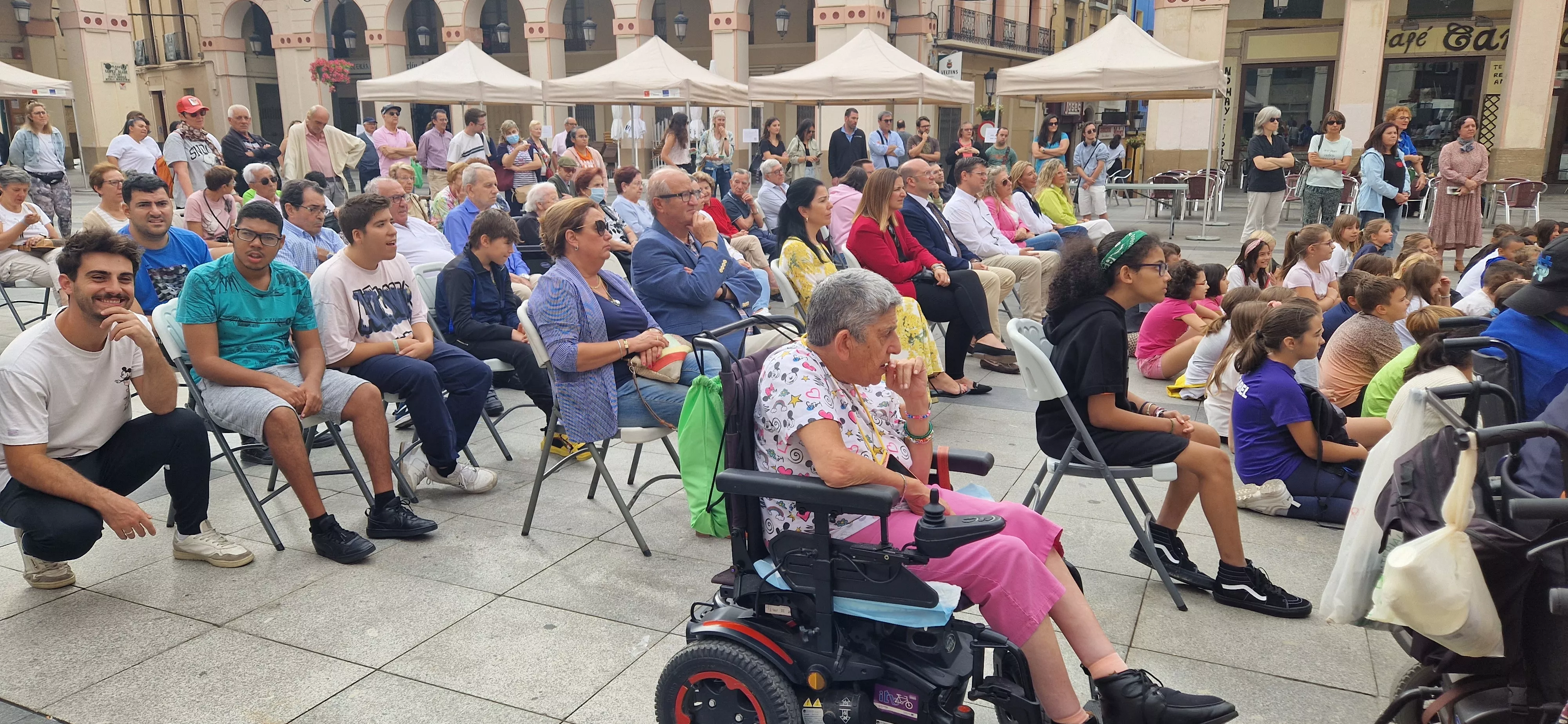Día Mundial del Alzhéimer en Huesca. Foto Myriam Martínez 