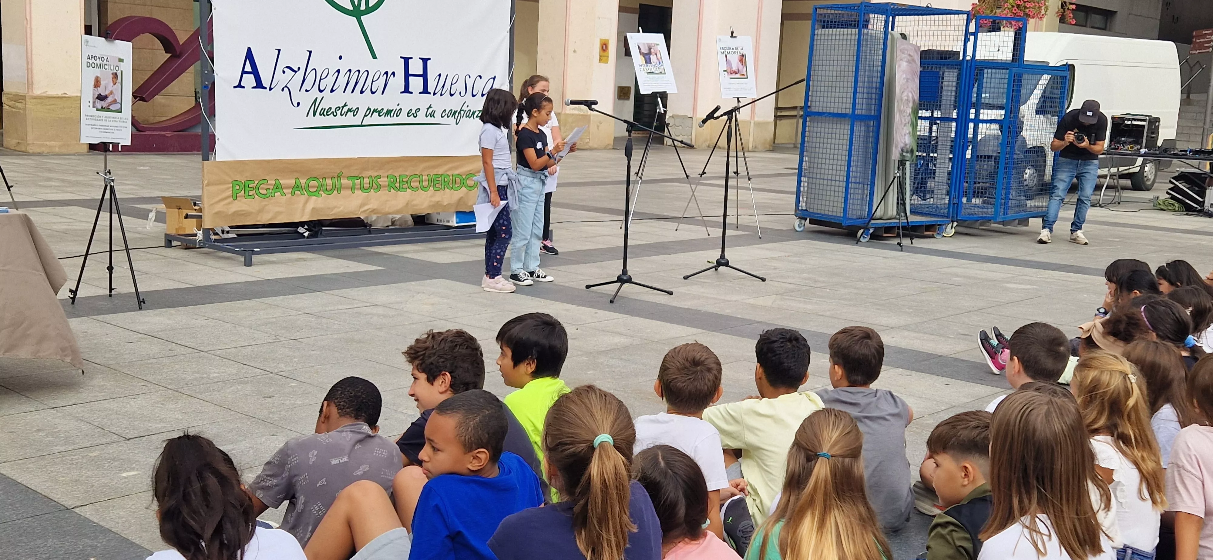 Día Mundial del Alzhéimer en Huesca. Foto Myriam Martínez 