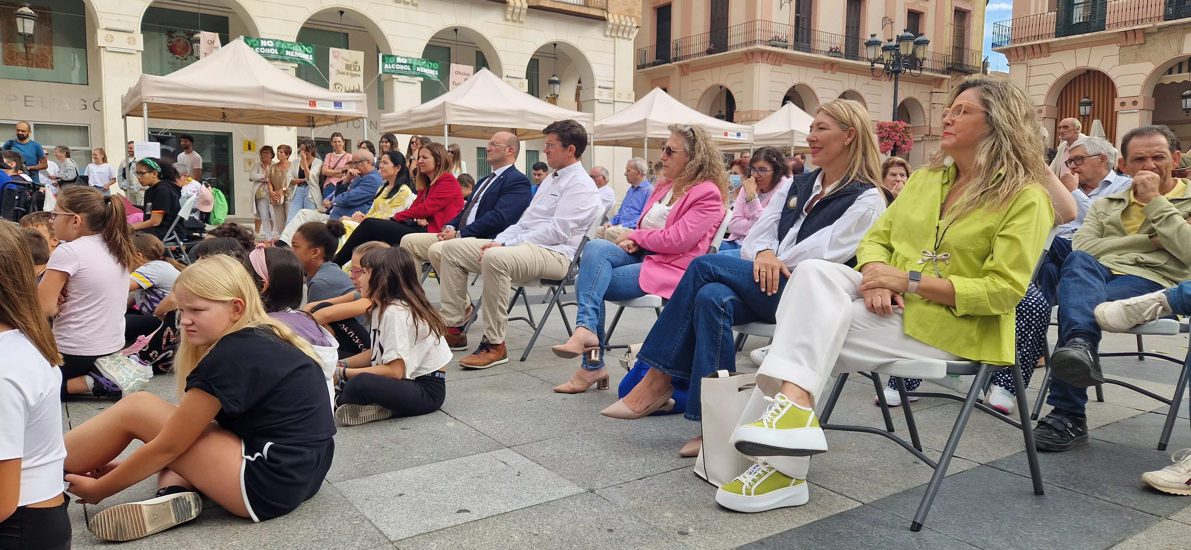 Día Mundial del Alzhéimer en Huesca. Foto Myriam Martínez 