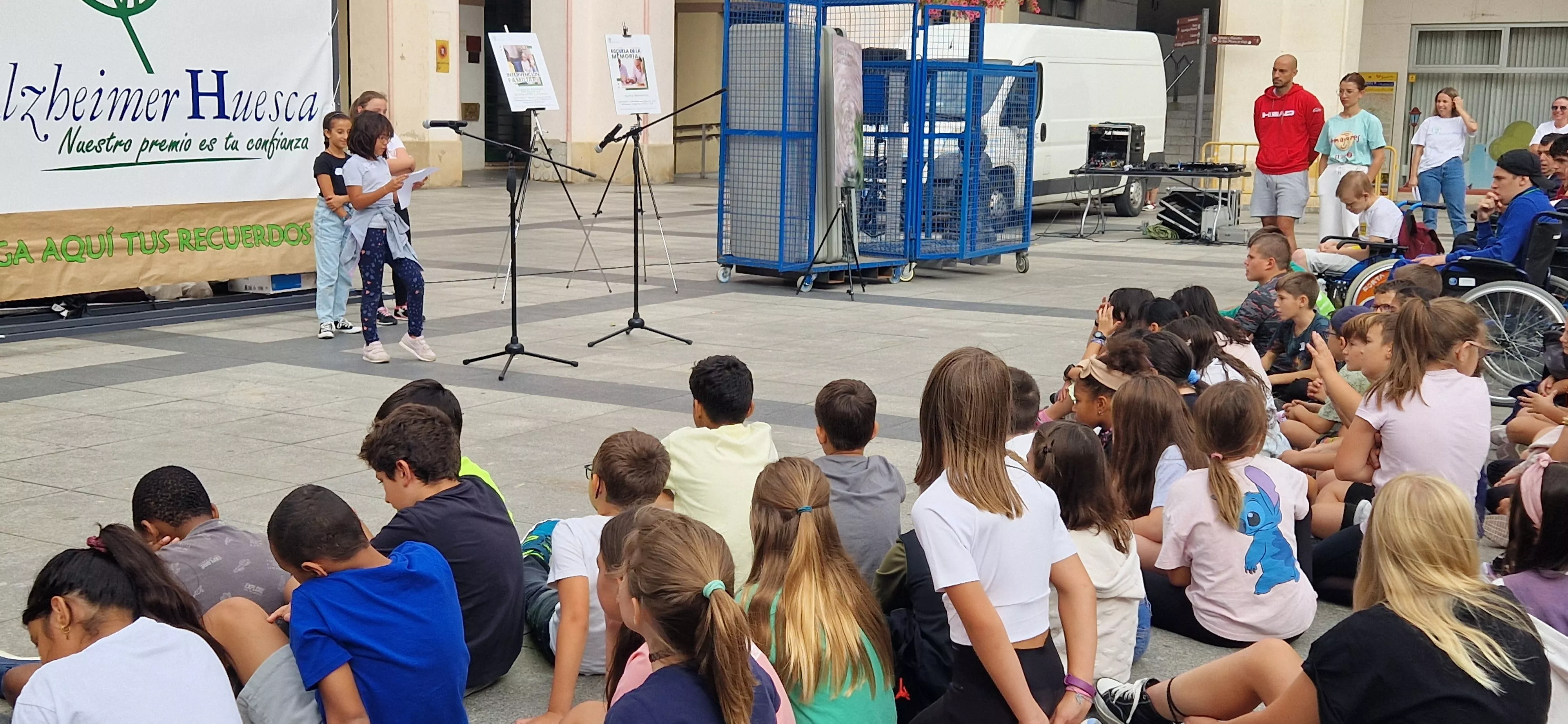 Día Mundial del Alzhéimer en Huesca. Foto Myriam Martínez 