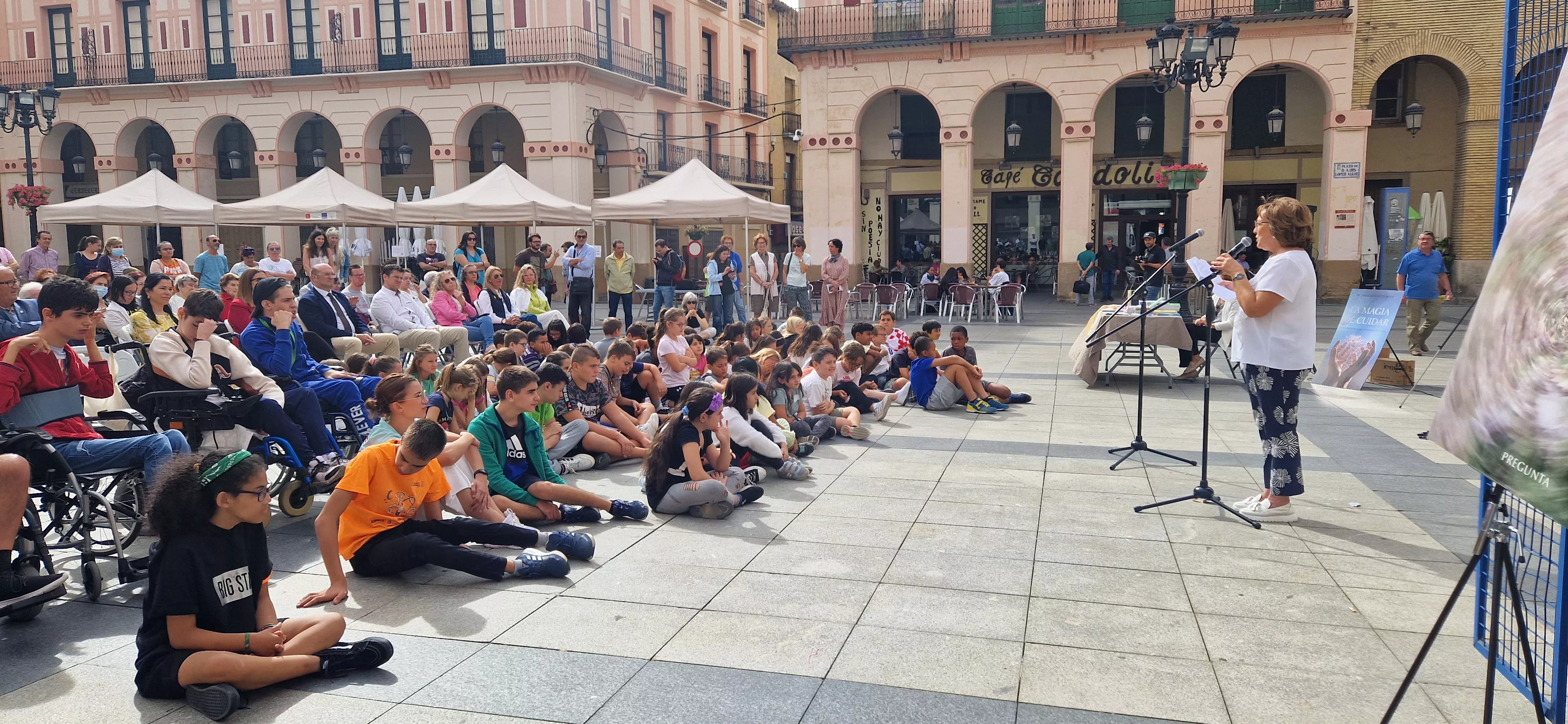Día Mundial del Alzhéimer en Huesca. Foto Myriam Martínez 