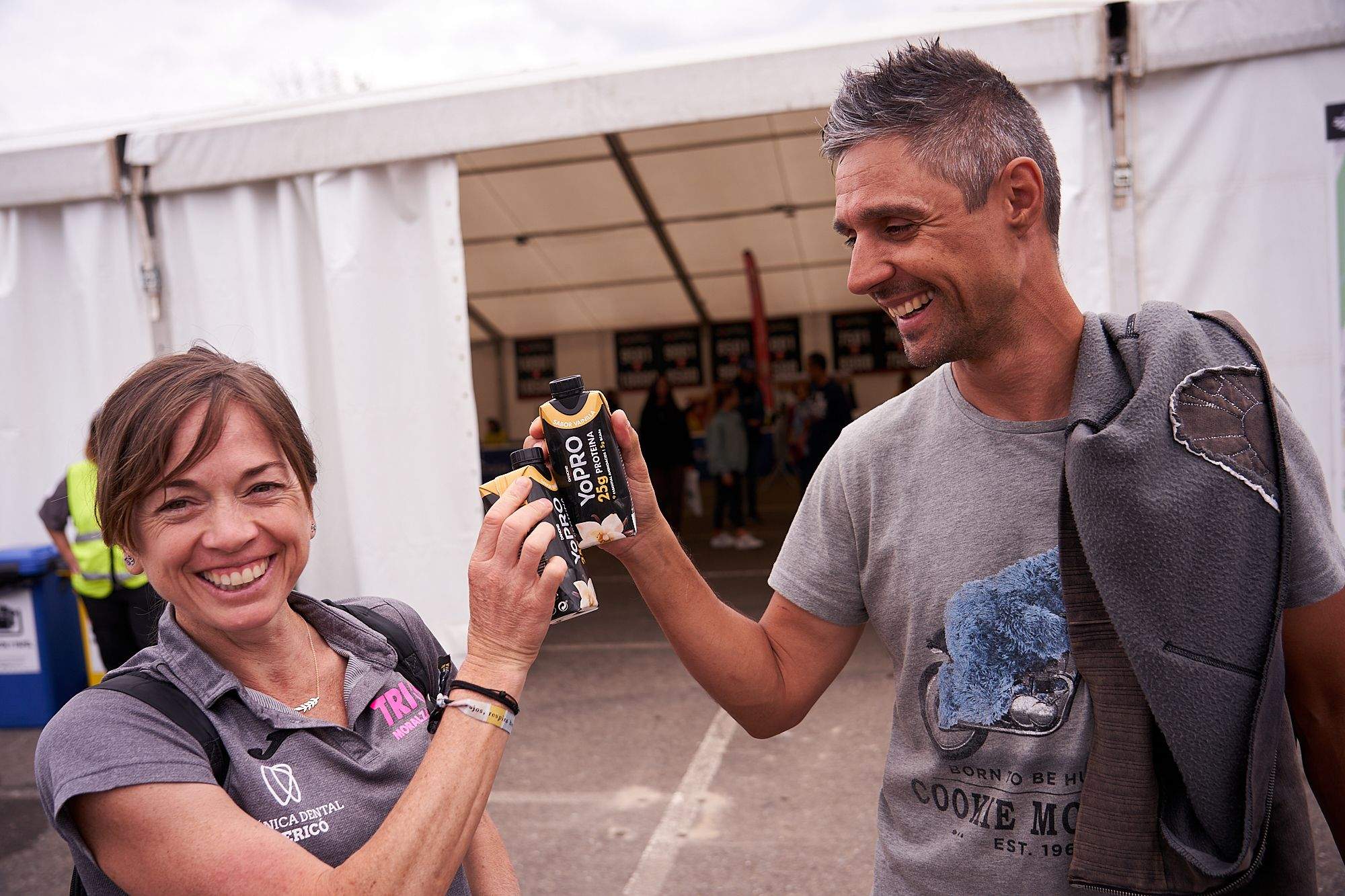 Sabiñánigo ya vive la Quebrantahuesos. FOTO: DOBLE JOTA