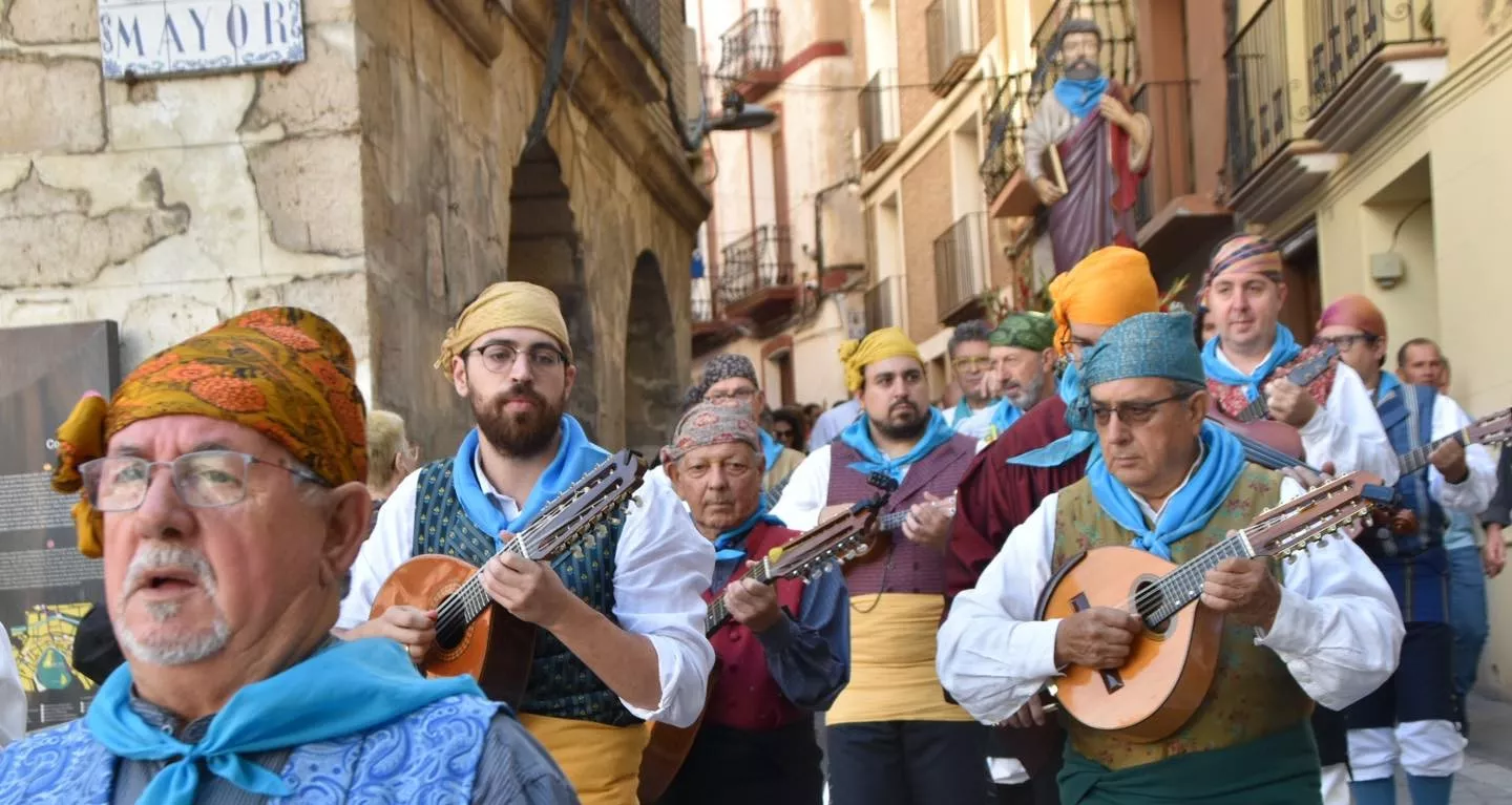 Imagen de la procesión de San Mateo en Monzón.