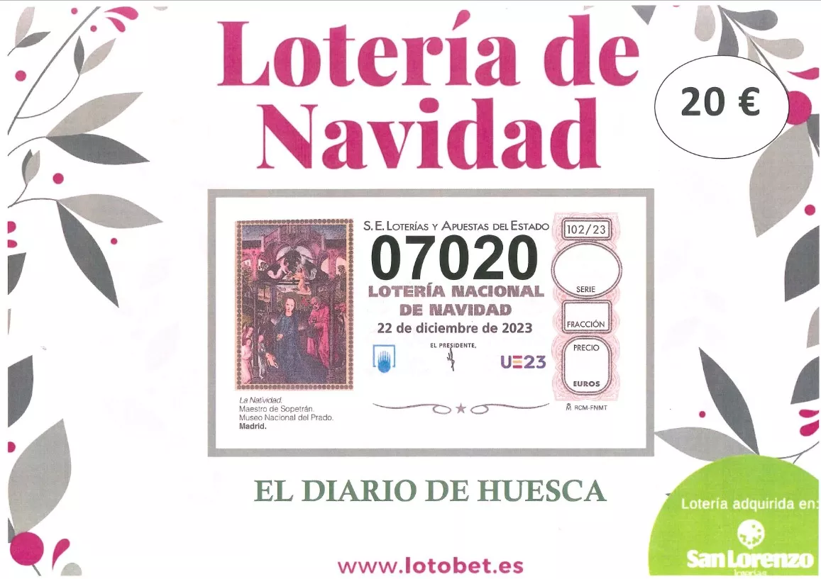 Número de Lotería de El Diario de Huesca