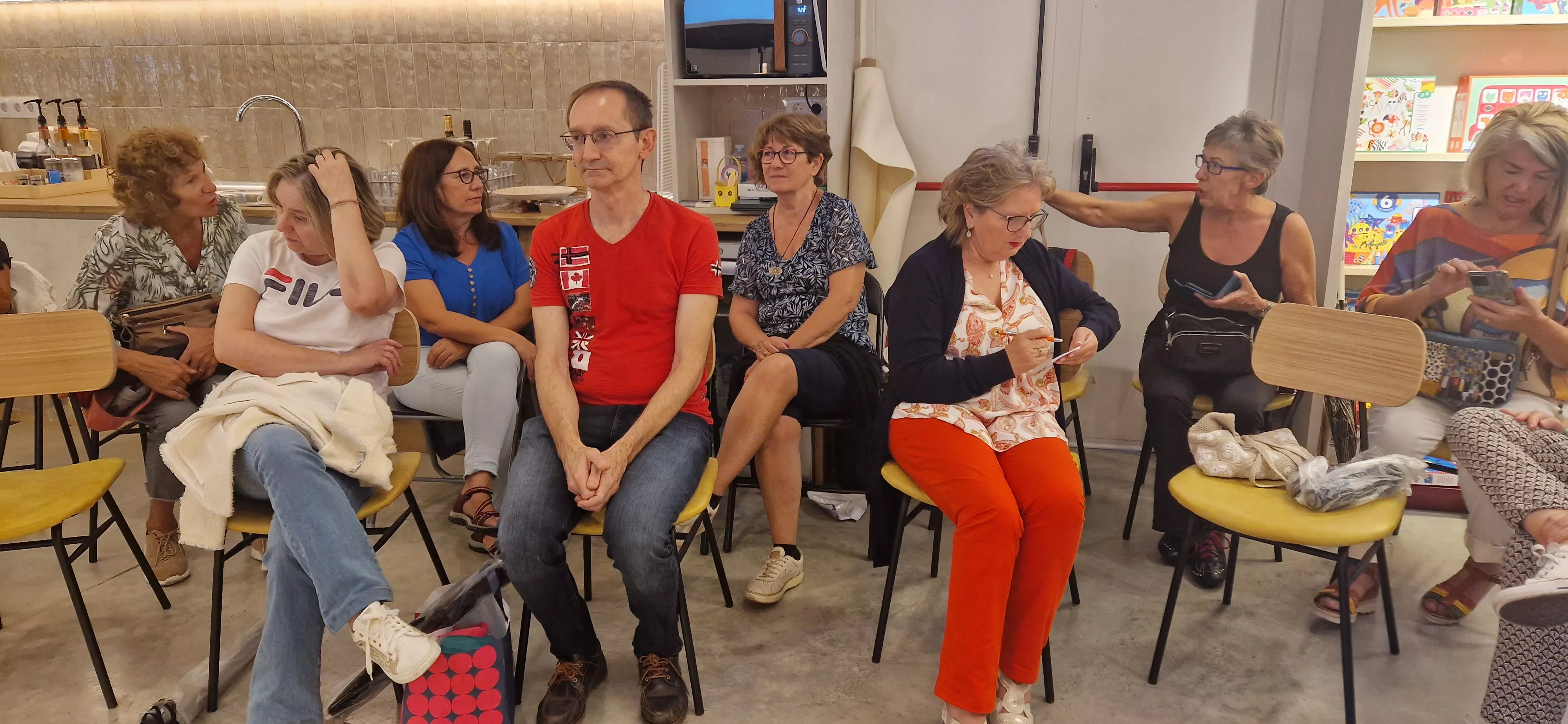 Estela Rasal y Amparo Nogués en el I Certamen Cangrejo