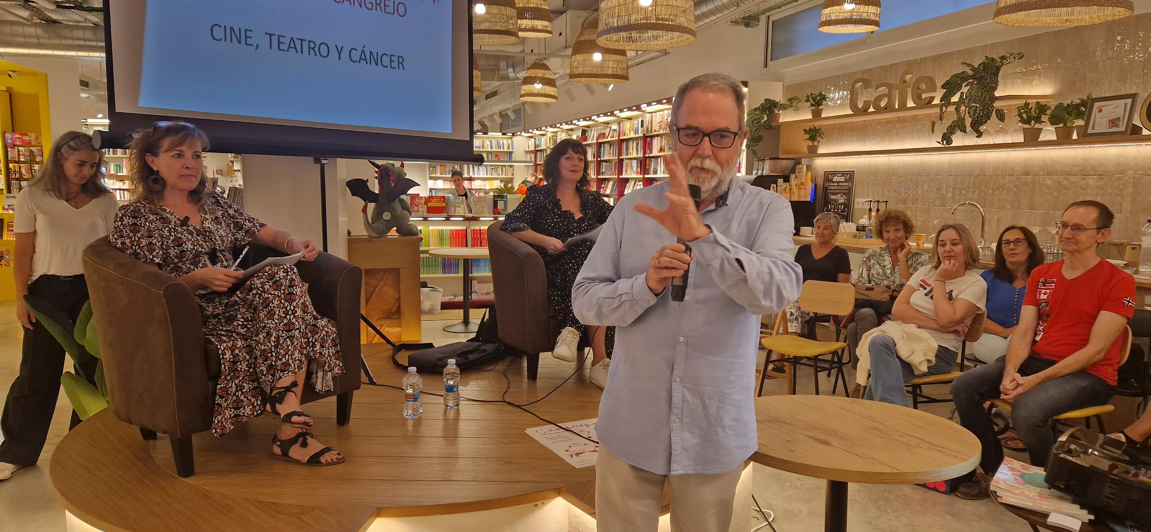 José Manuel Ramón y Cajal, en el I Certamen Cangrejo