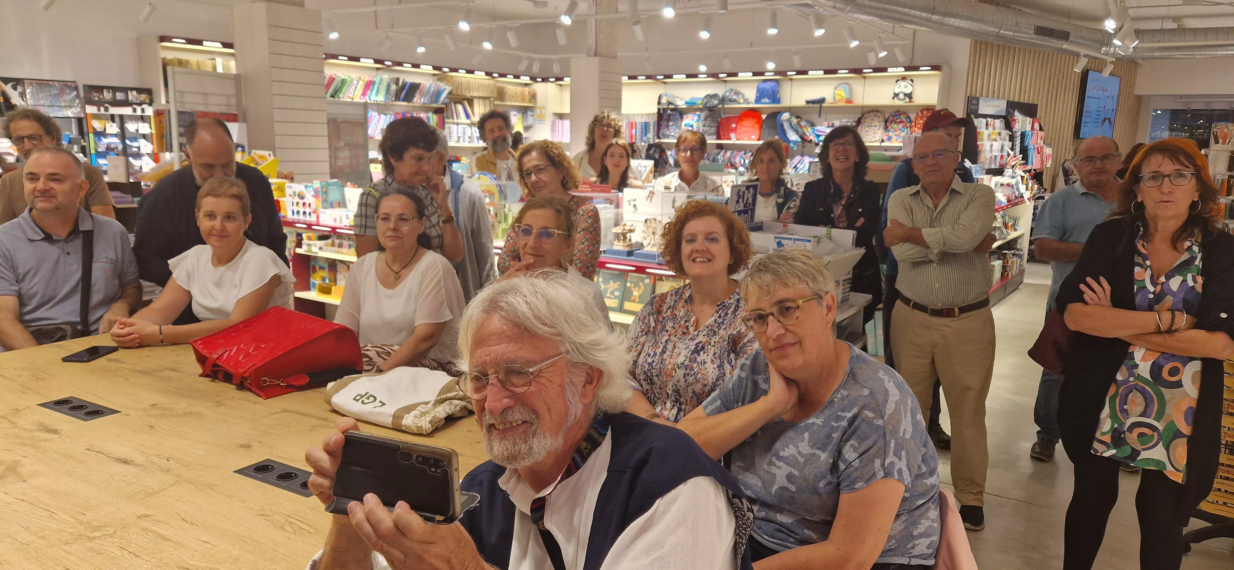 Estela Rasal y Amparo Nogués en el I Certamen Cangrejo