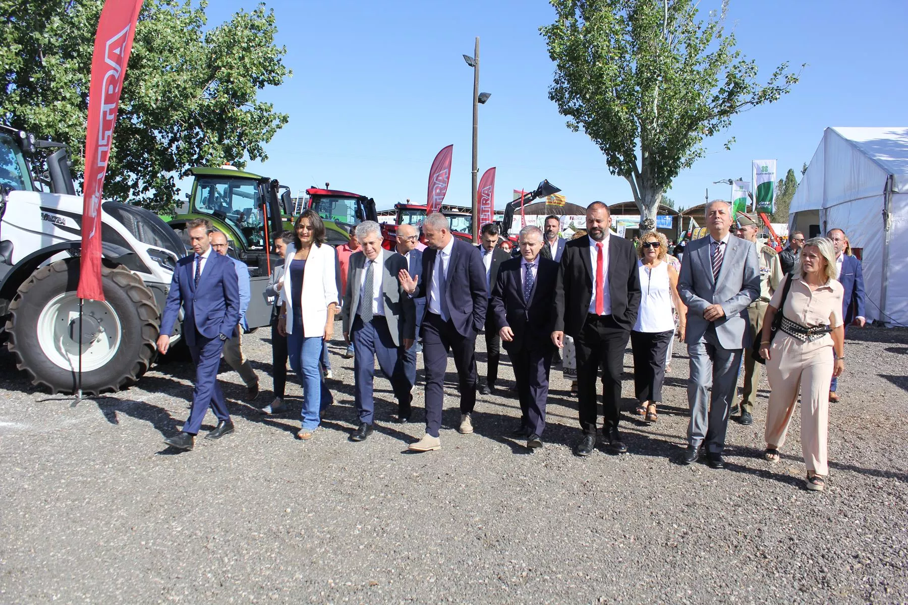  Jornada inaugural de Femoga 2023 en el recinto ferial de Sariñena.