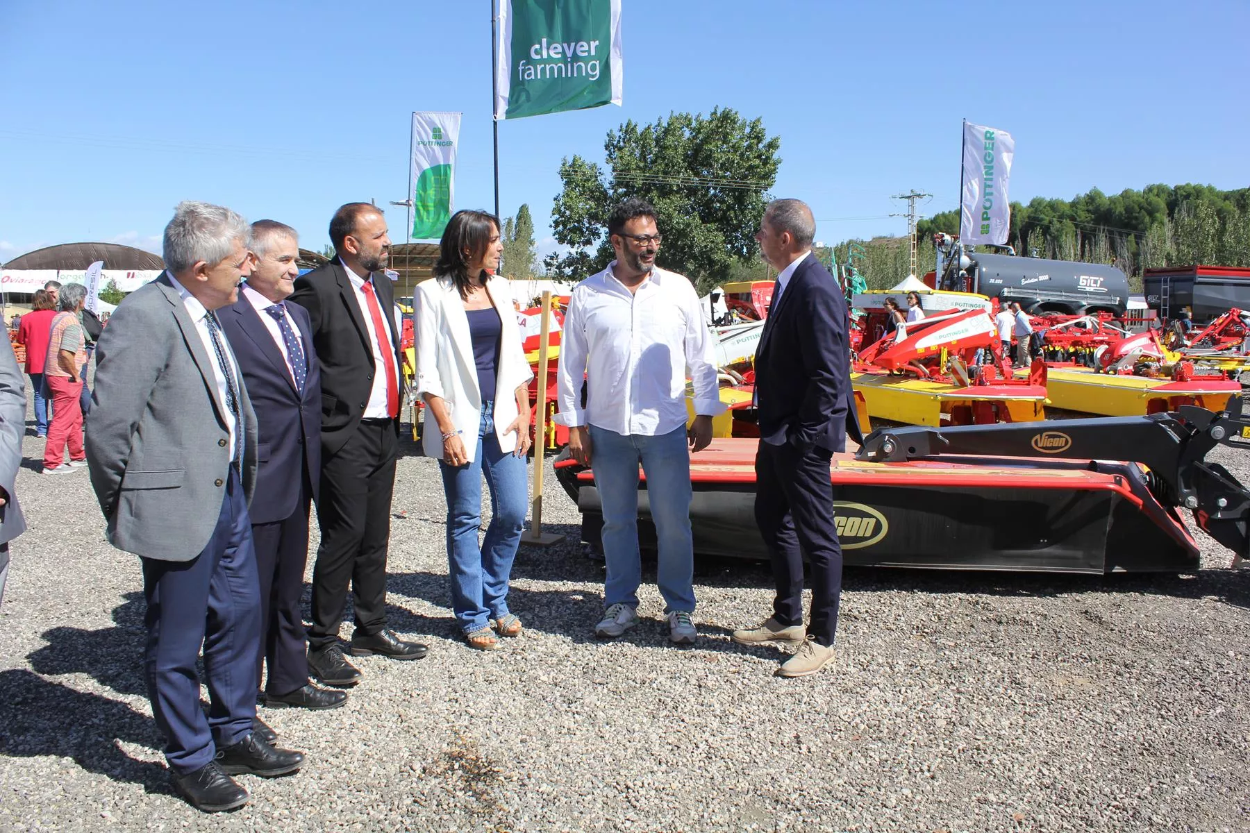 Jornada inaugural de Femoga 2023 en el recinto ferial de Sariñena.