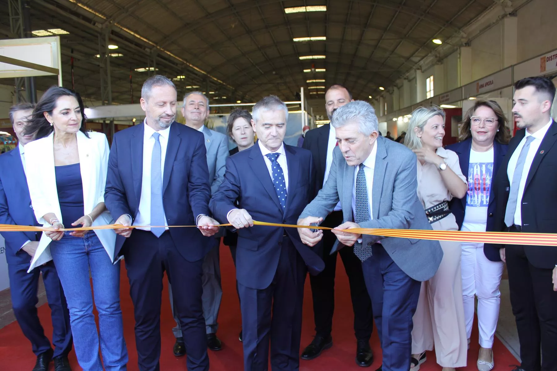  Jornada inaugural de Femoga 2023 en el recinto ferial de Sariñena.