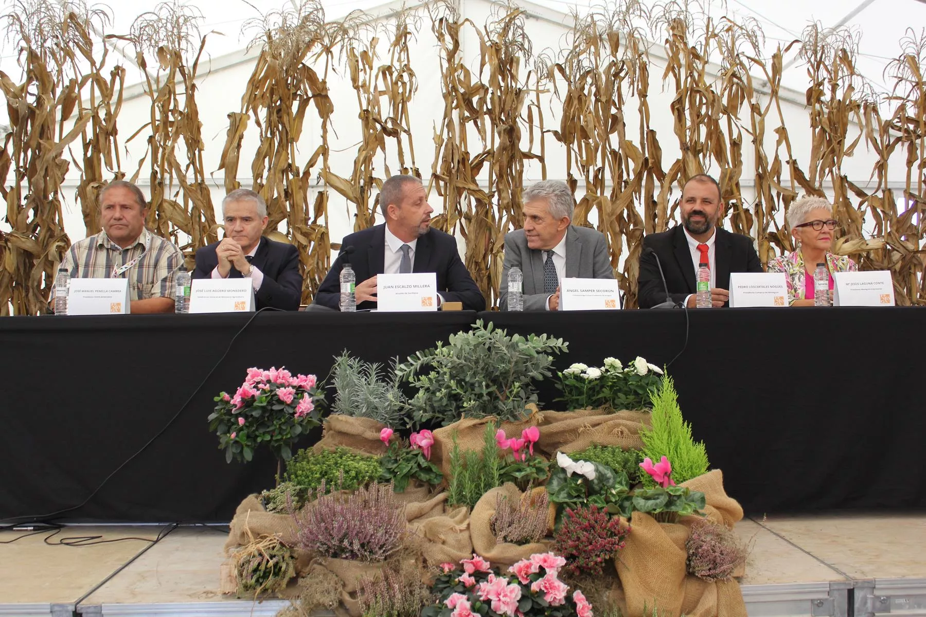  Jornada inaugural de Femoga 2023 en el recinto ferial de Sariñena.