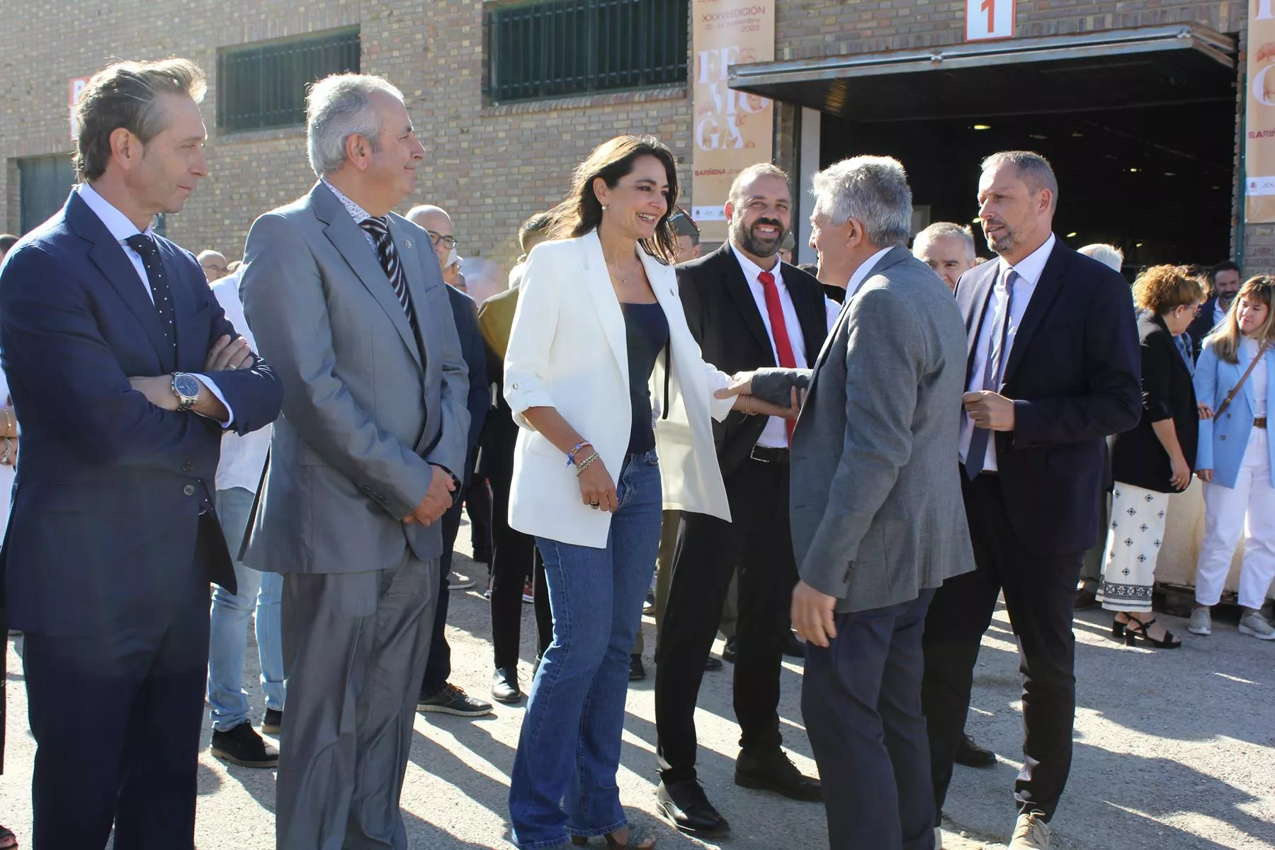  Jornada inaugural de Femoga 2023 en el recinto ferial de Sariñena.