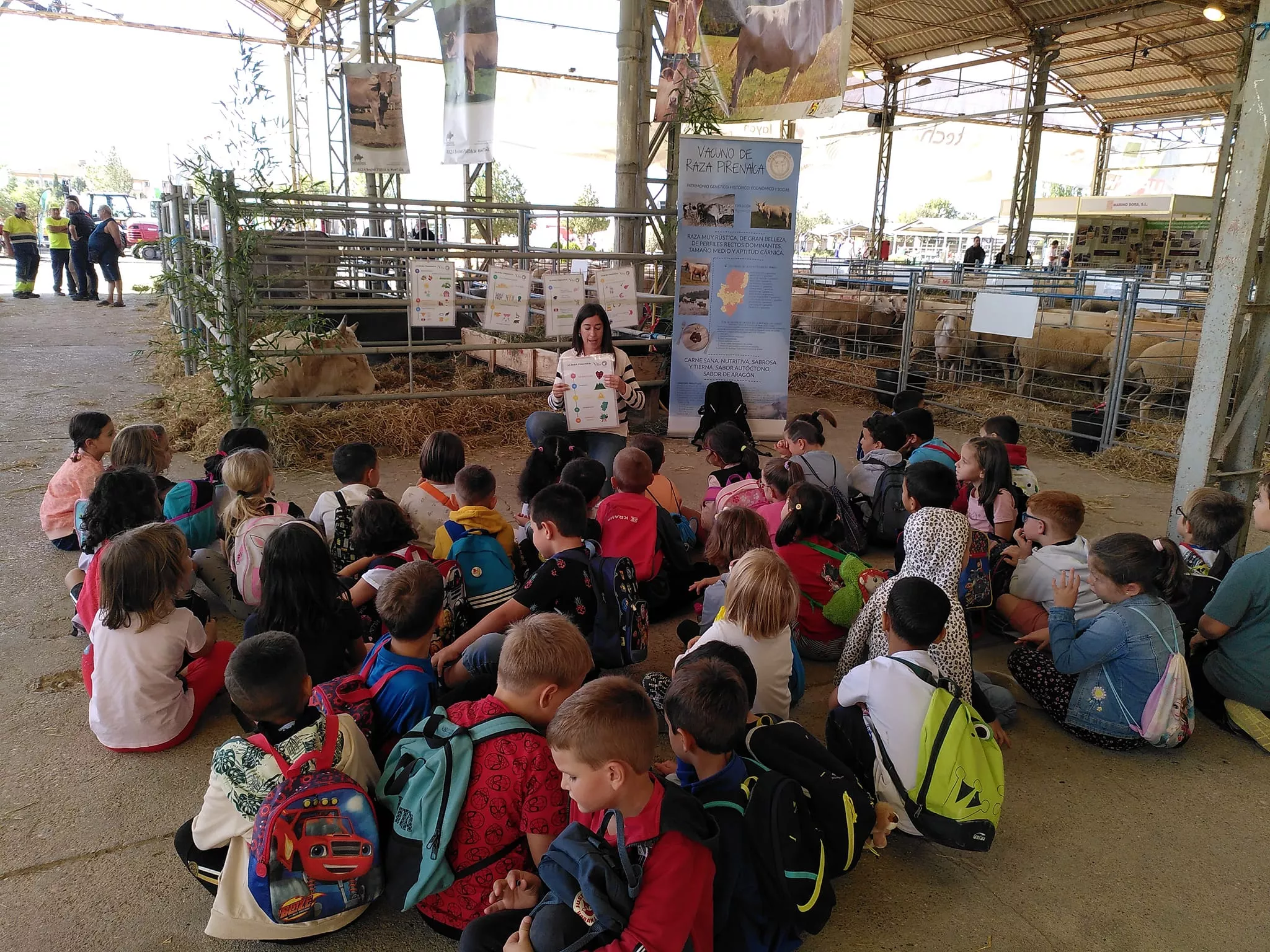  Jornada inaugural de Femoga 2023 en el recinto ferial de Sariñena.