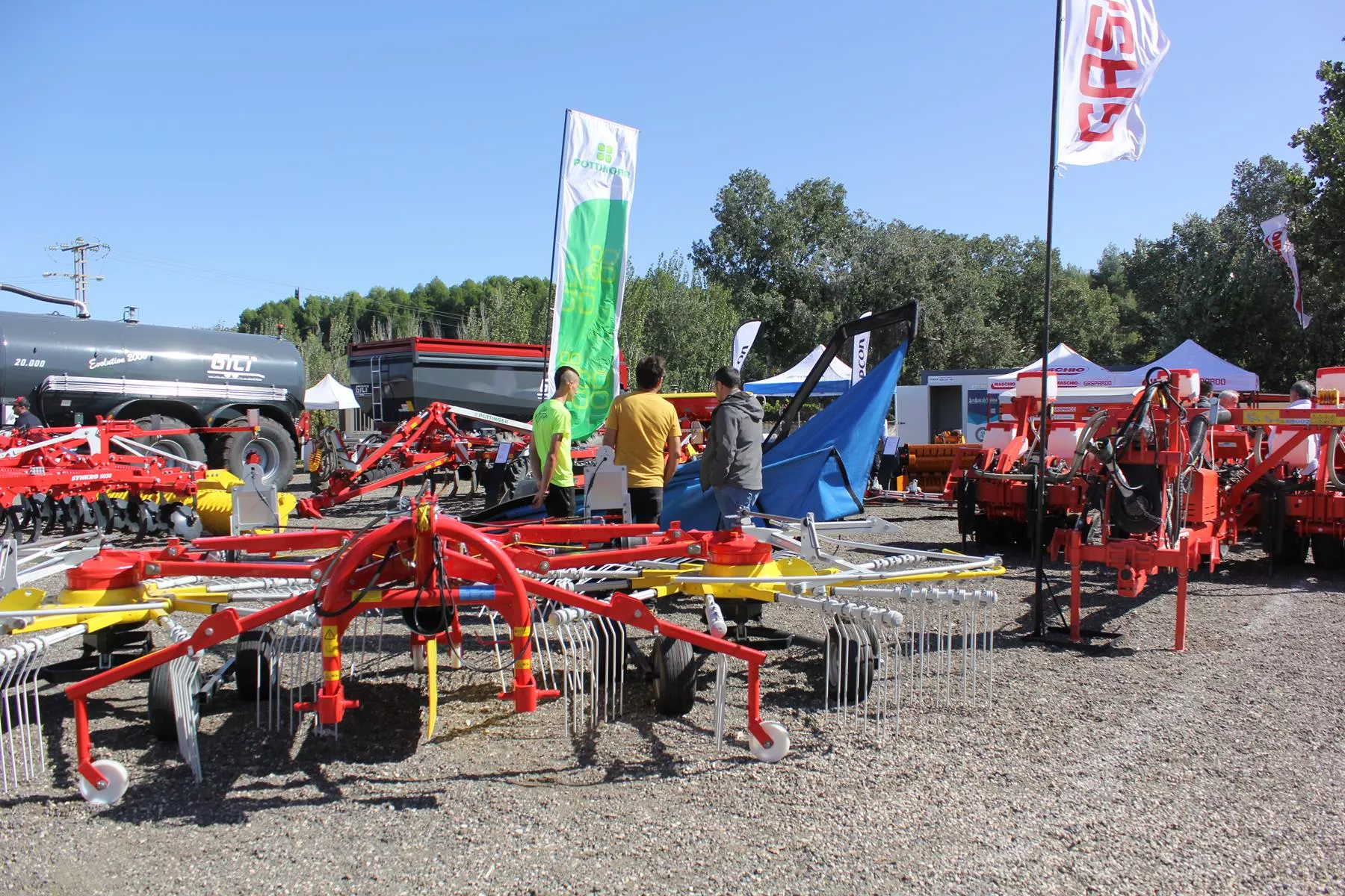  Jornada inaugural de Femoga 2023 en el recinto ferial de Sariñena.