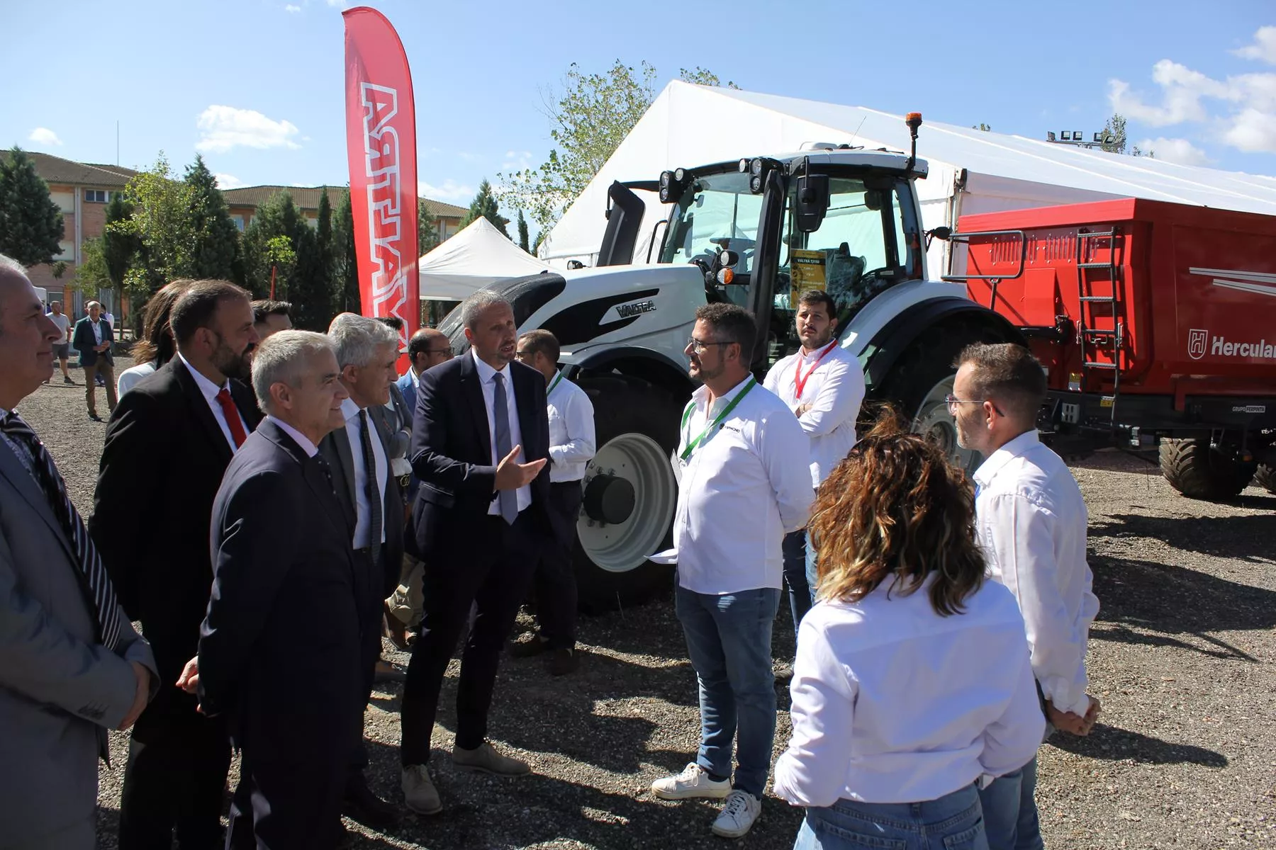  Jornada inaugural de Femoga 2023 en el recinto ferial de Sariñena.