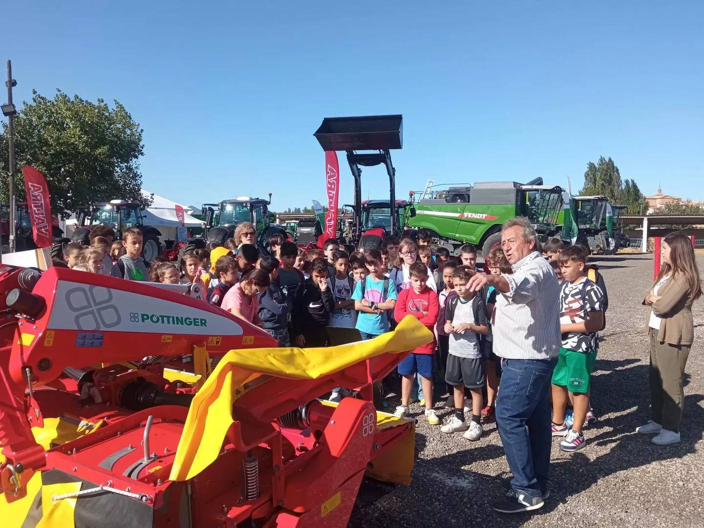  Jornada inaugural de Femoga 2023 en el recinto ferial de Sariñena.