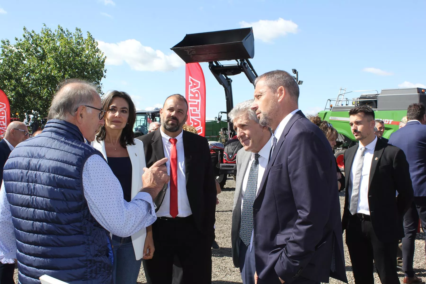  Jornada inaugural de Femoga 2023 en el recinto ferial de Sariñena.