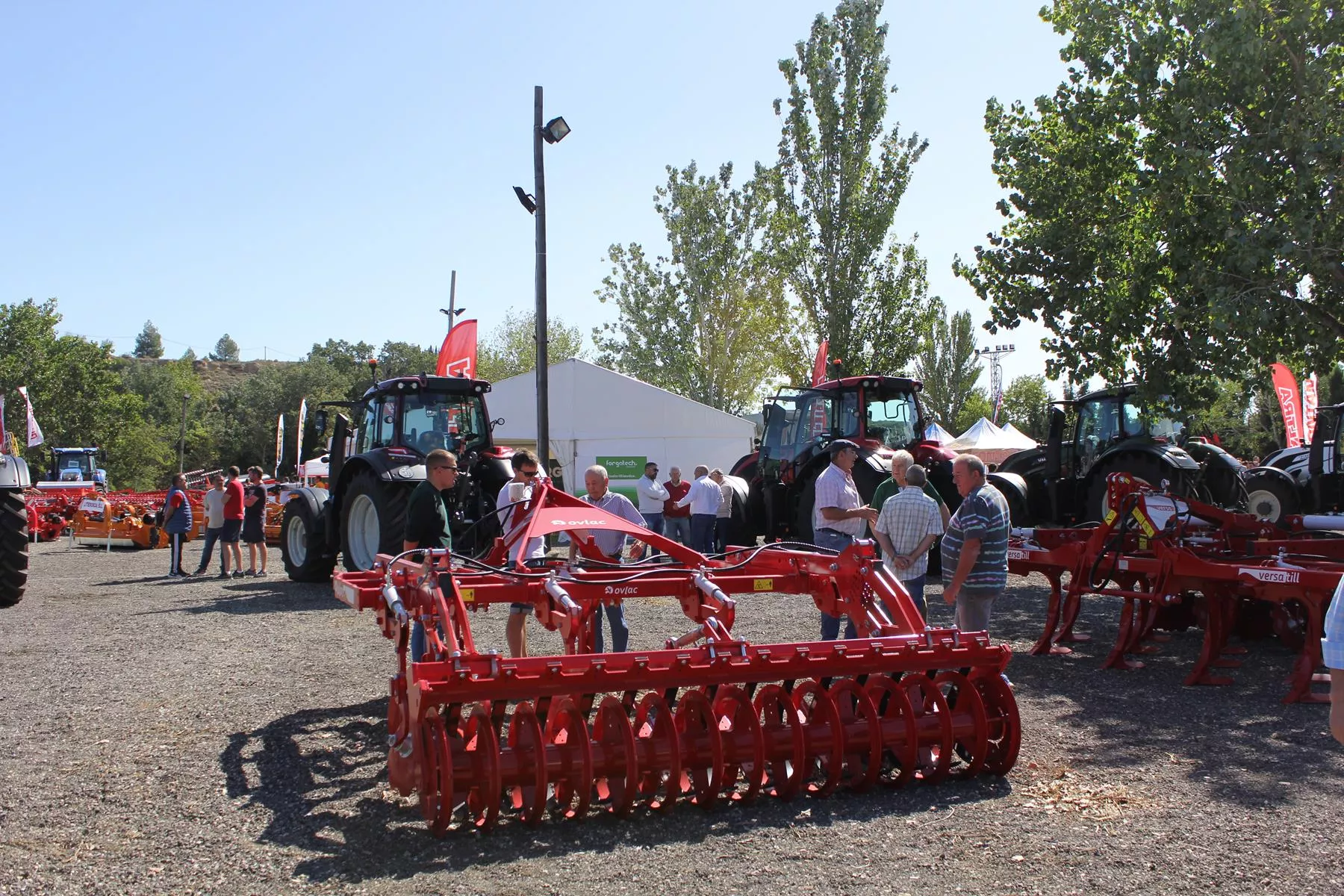  Jornada inaugural de Femoga 2023 en el recinto ferial de Sariñena.