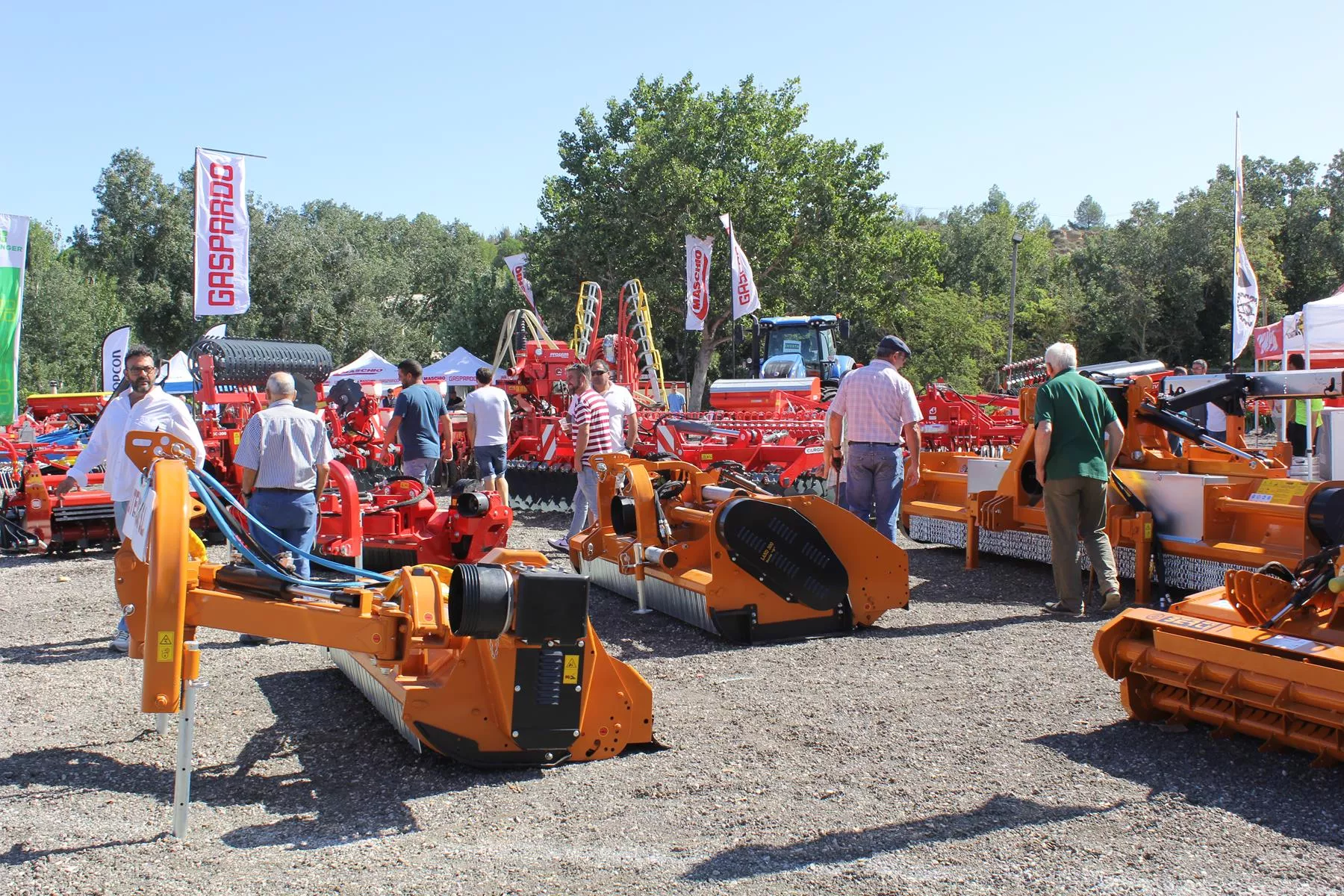  Jornada inaugural de Femoga 2023 en el recinto ferial de Sariñena.