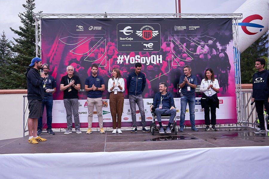 Juan Carlos Unzué, en el homenaje que le ha rendido la QH. FOTO: DOBLE JOTA