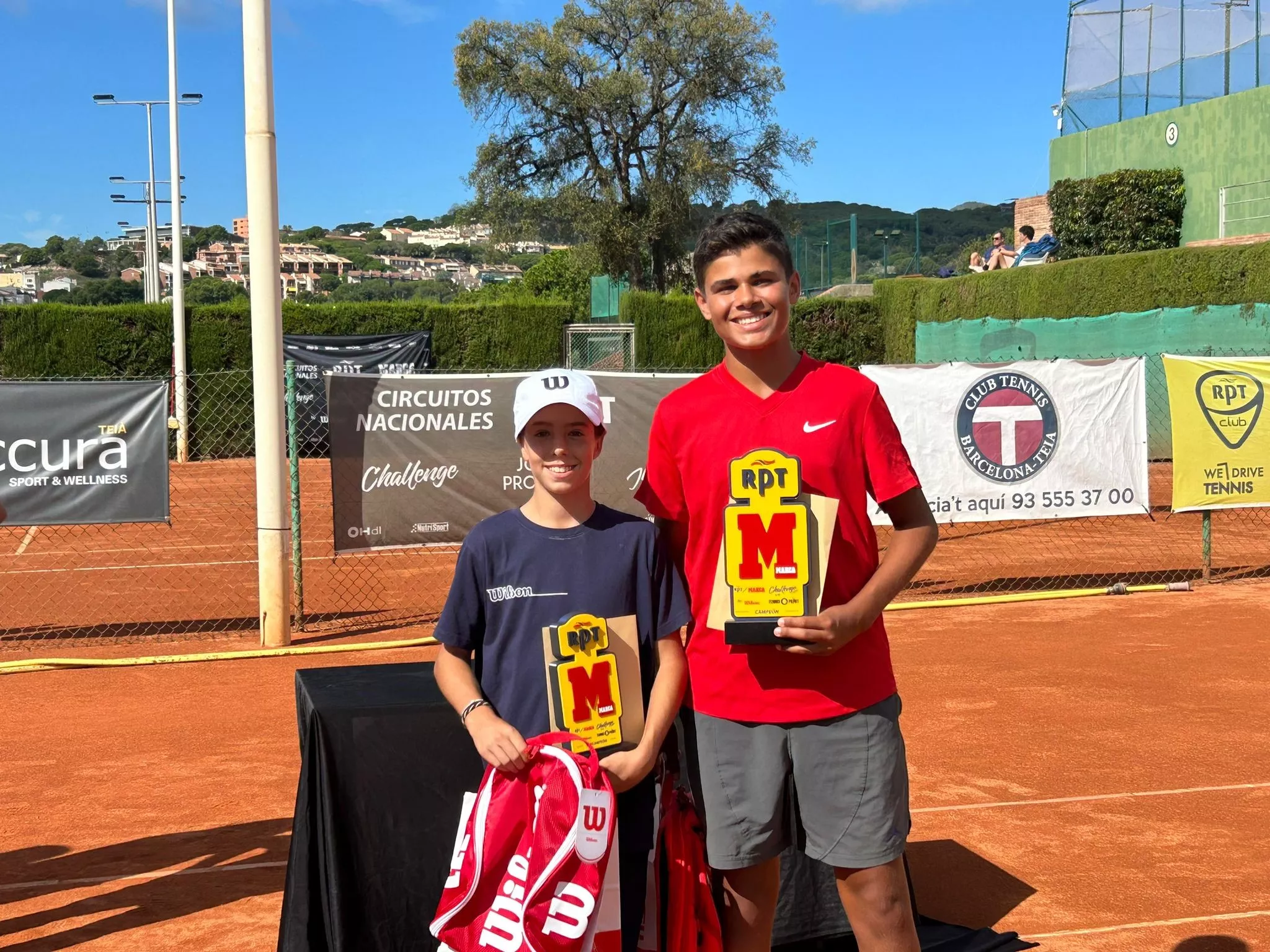 Gonzalo Corrales y Rocco Richardson, subcampeón y campeón en el Circuito Nacional Marca