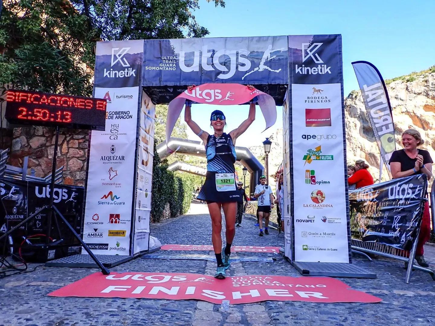 Vencedora Trail del Vero 30K Foto: UTGS