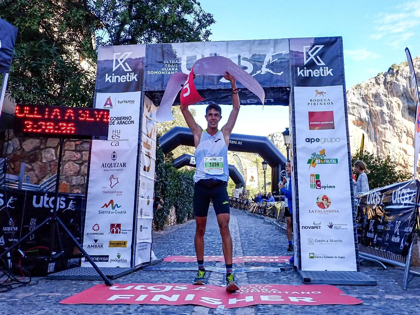 Ganador Trail del Vero 30K Foto: UTGS