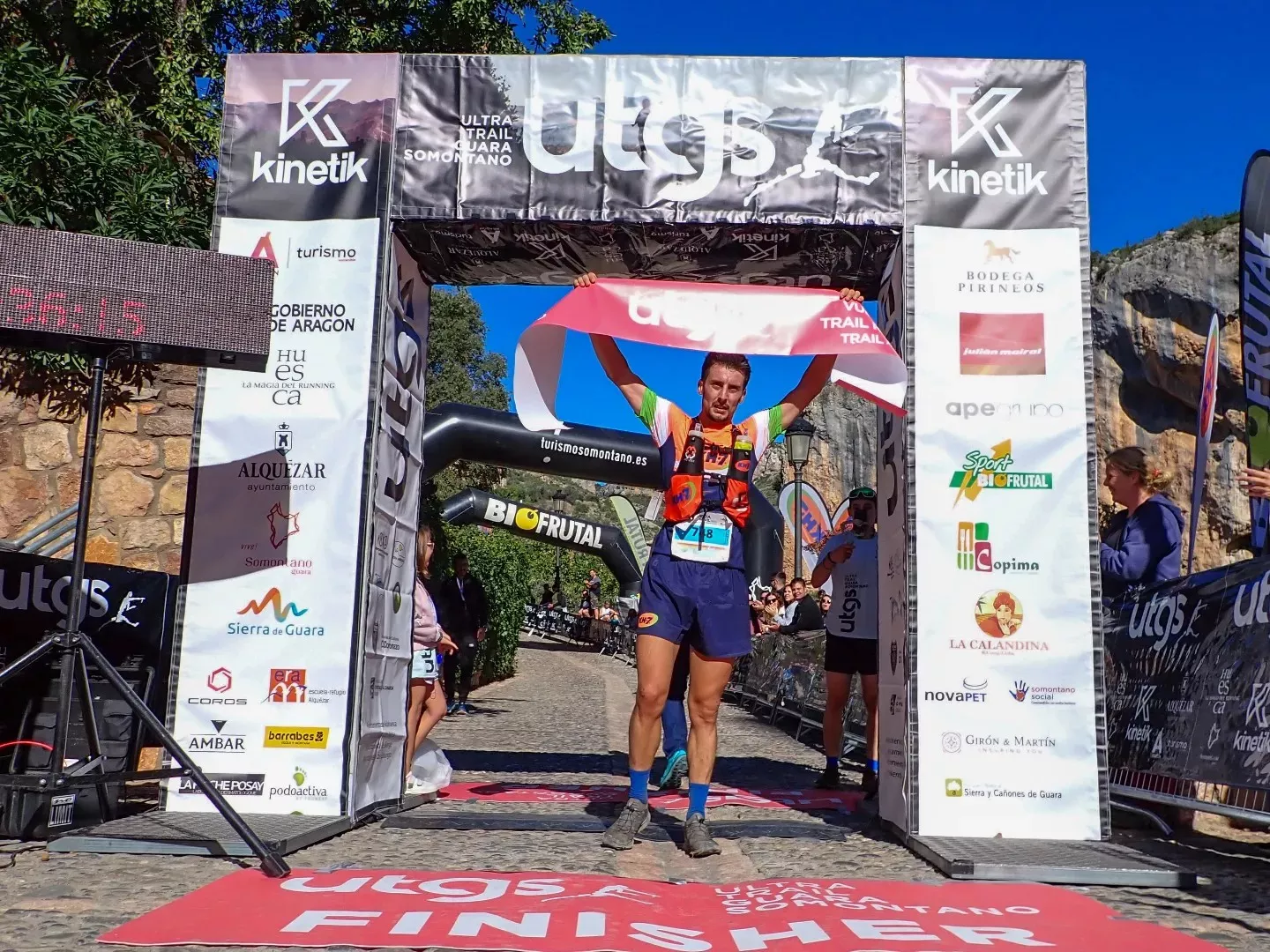 Ganador Vuelta Sevil 50K Foto: UTGS