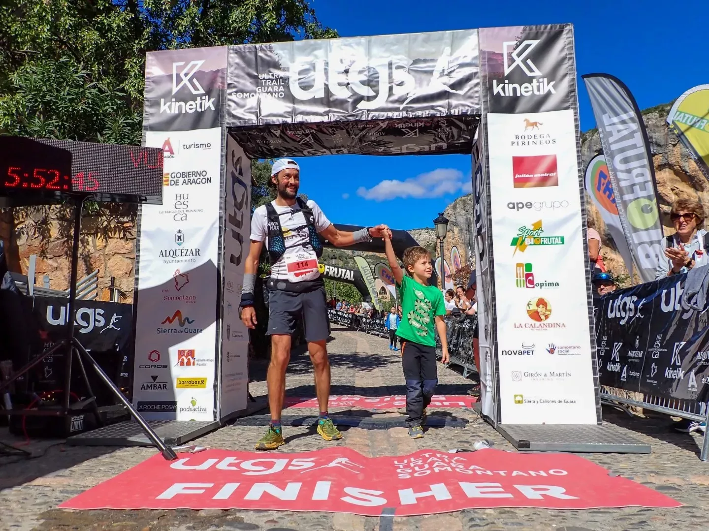 Tercero de la 102K Foto: UTGS