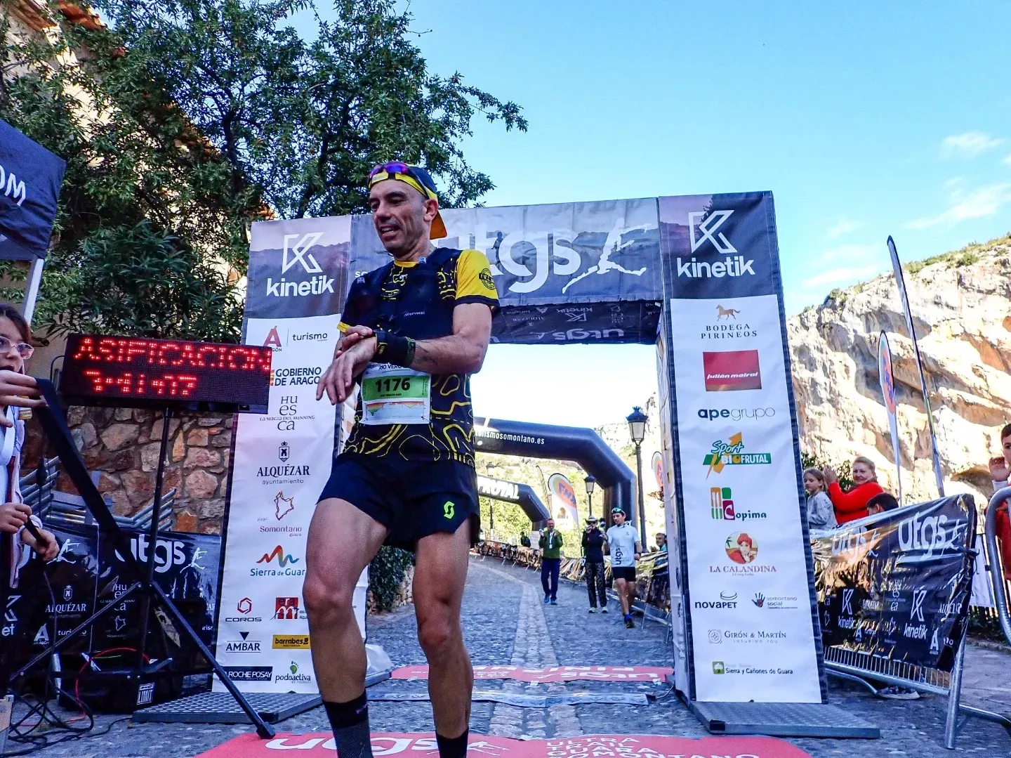 Tercero Trail del Vero 30K Foto: UTGS