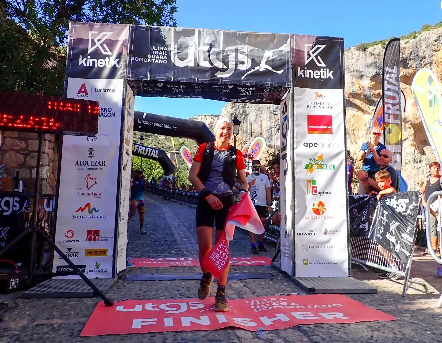 Jone Urkizu, ganadora 102K. Foto: UTGS