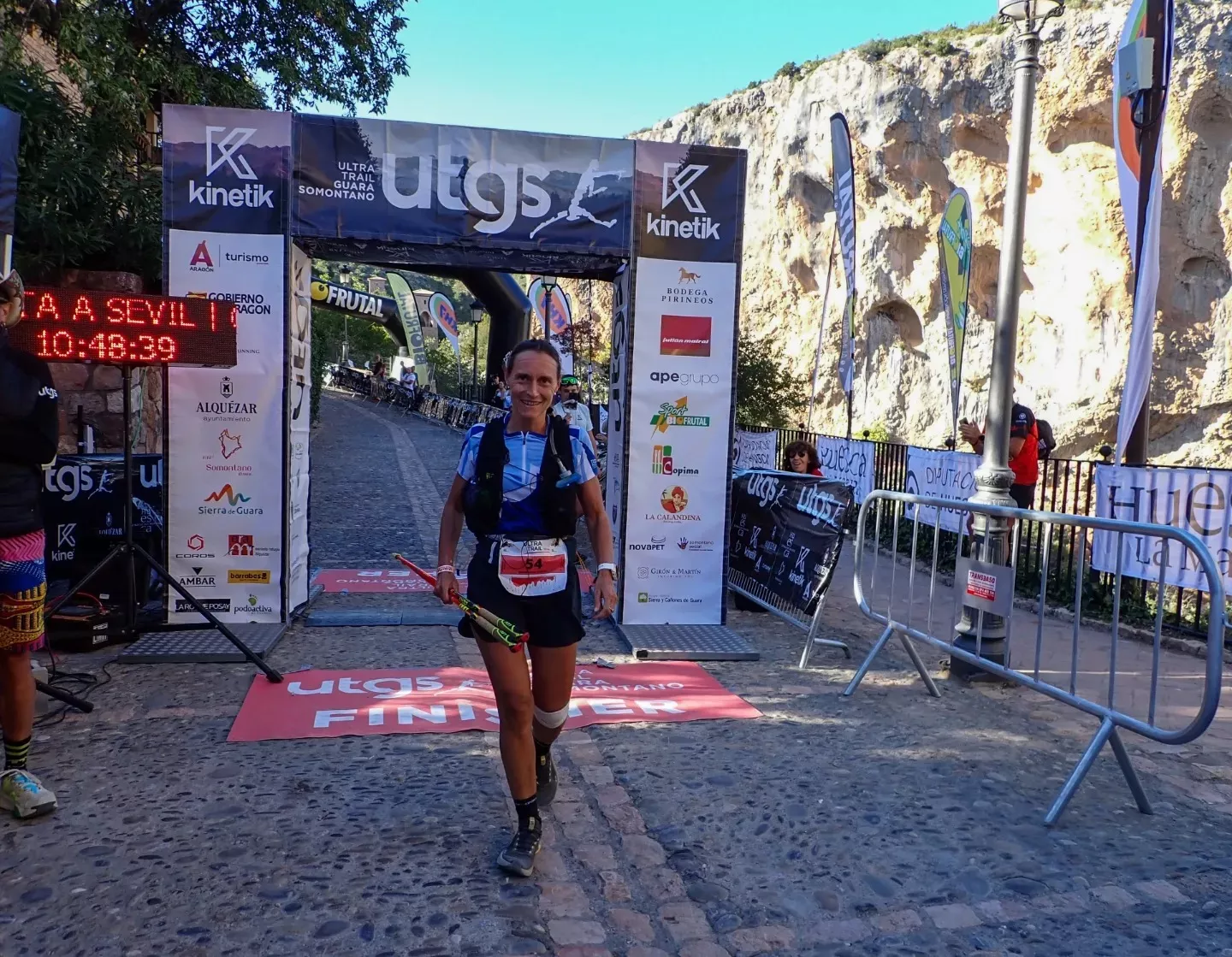 Marie Laure Lavigne, tercera 102K. Foto: UTGS