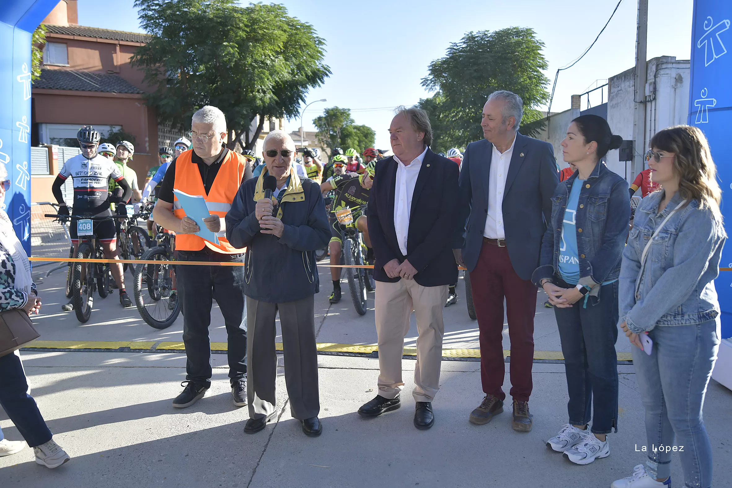 11ª BTT Aspanoa contra el cáncer infantil. Foto La López