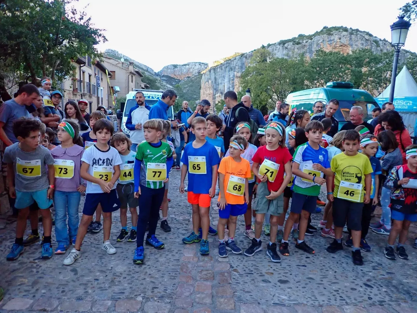 Carrera infantil. Foto: UTGS