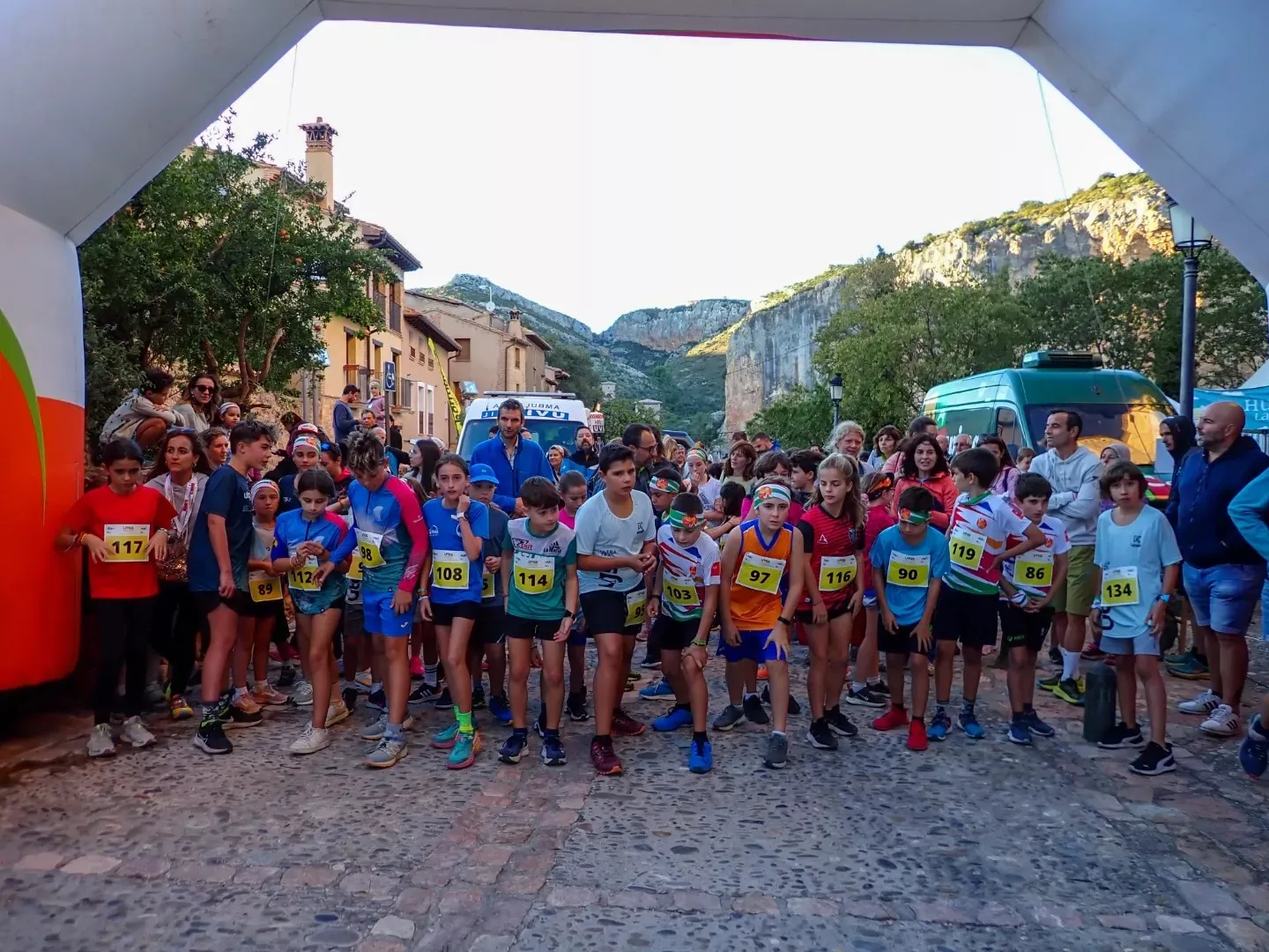 Salida pruebas infantiles. Foto: UTGS