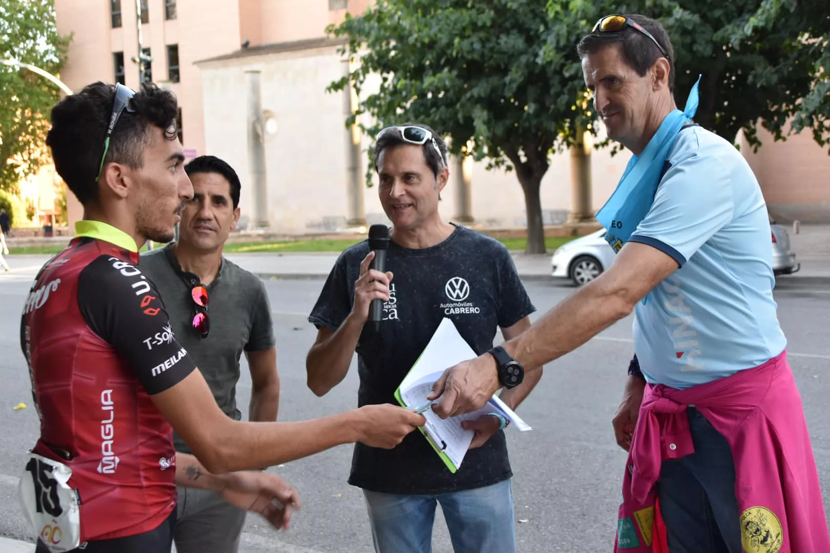 Trofeo San Mateo de Ciclismo. Foto: Ayuntamiento Monzón