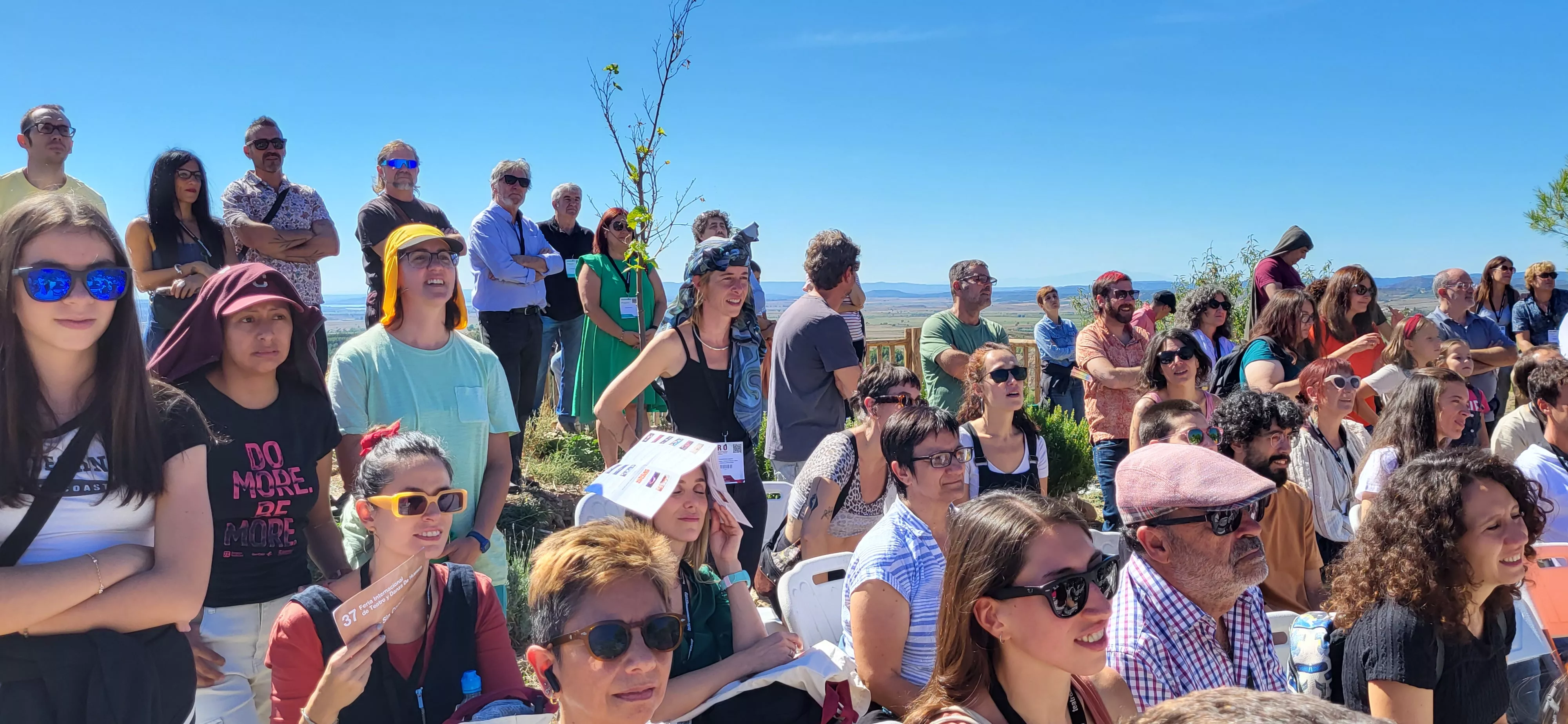 Feria Sin Condiciones celebrada en Bolea. Foto Mercedes Manterola