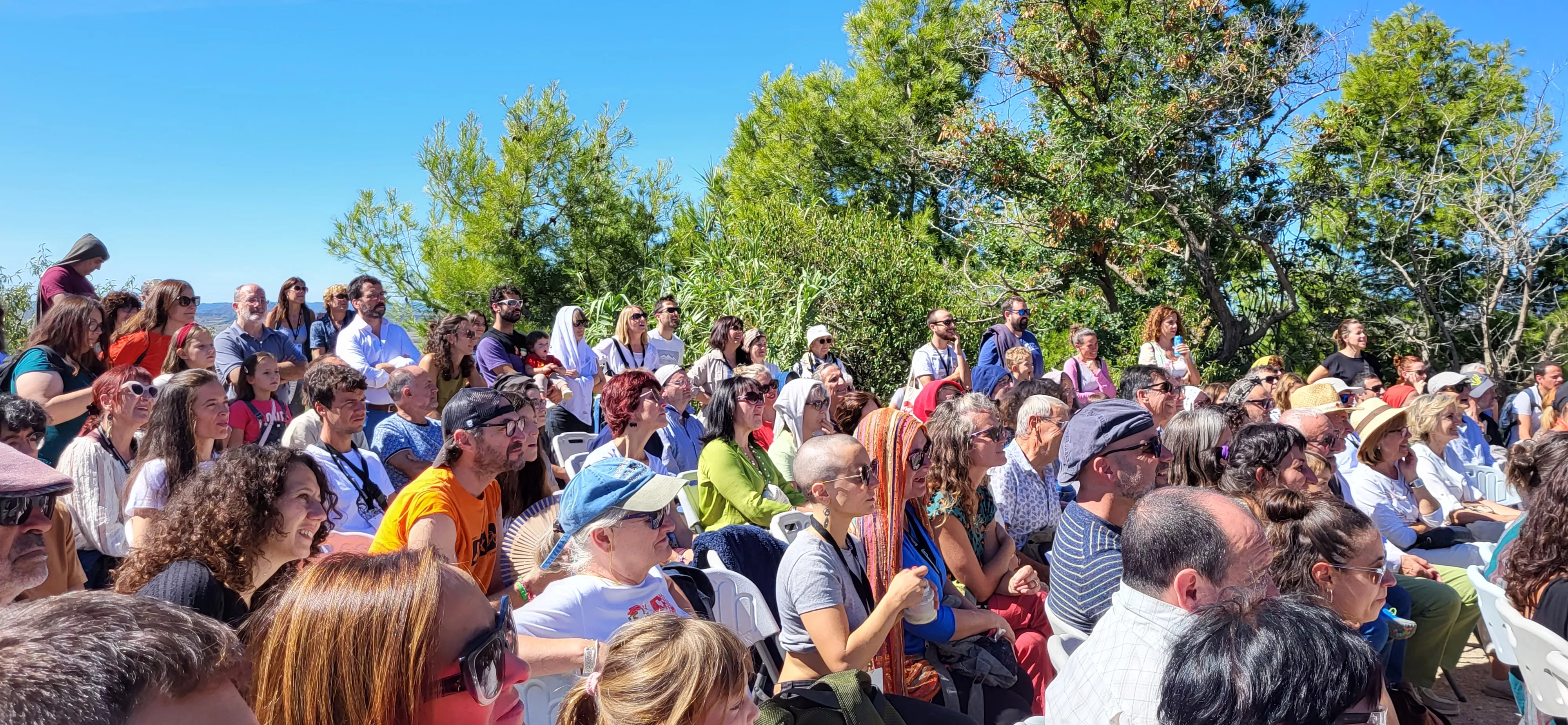 Feria Sin Condiciones celebrada en Bolea. Foto Mercedes Manterola