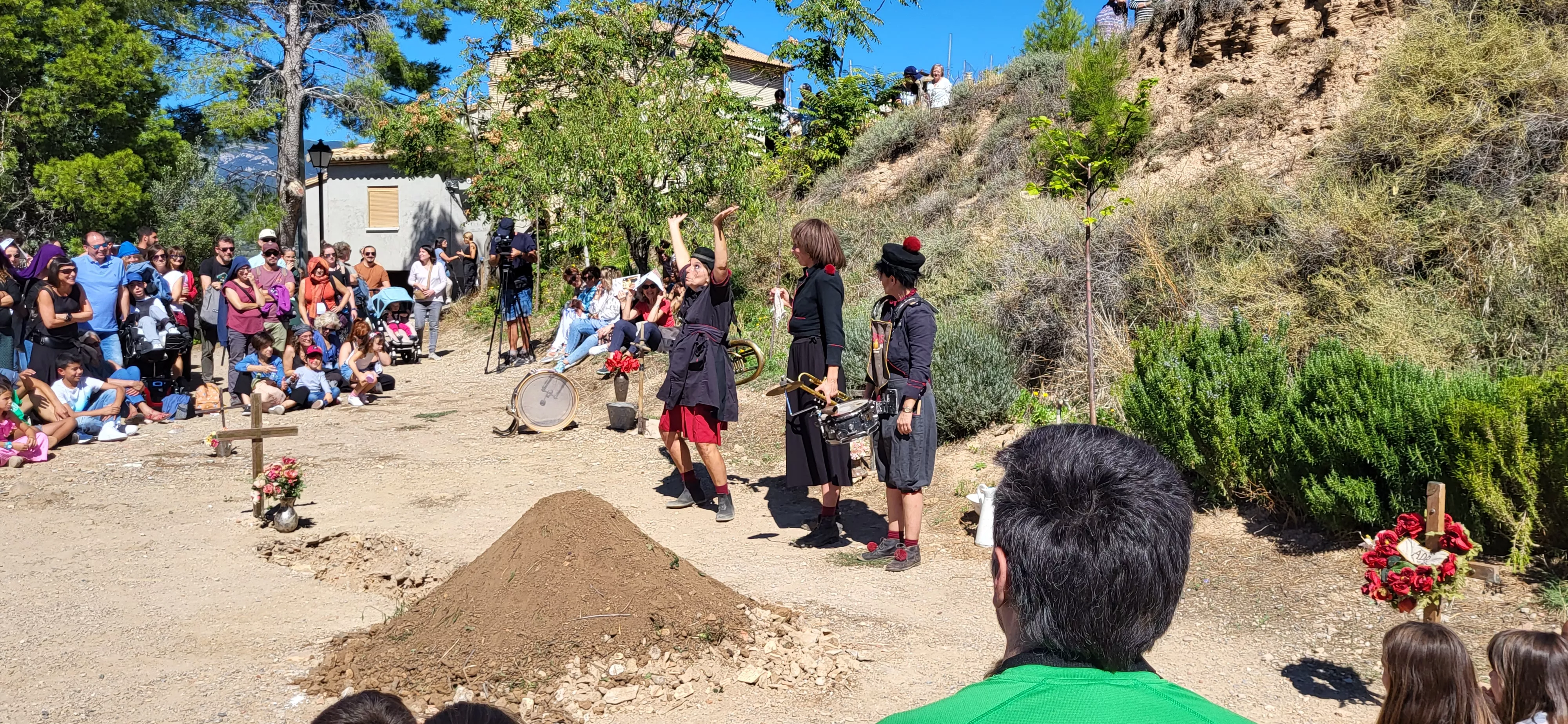 Feria Sin Condiciones celebrada en Bolea. Foto Mercedes Manterola